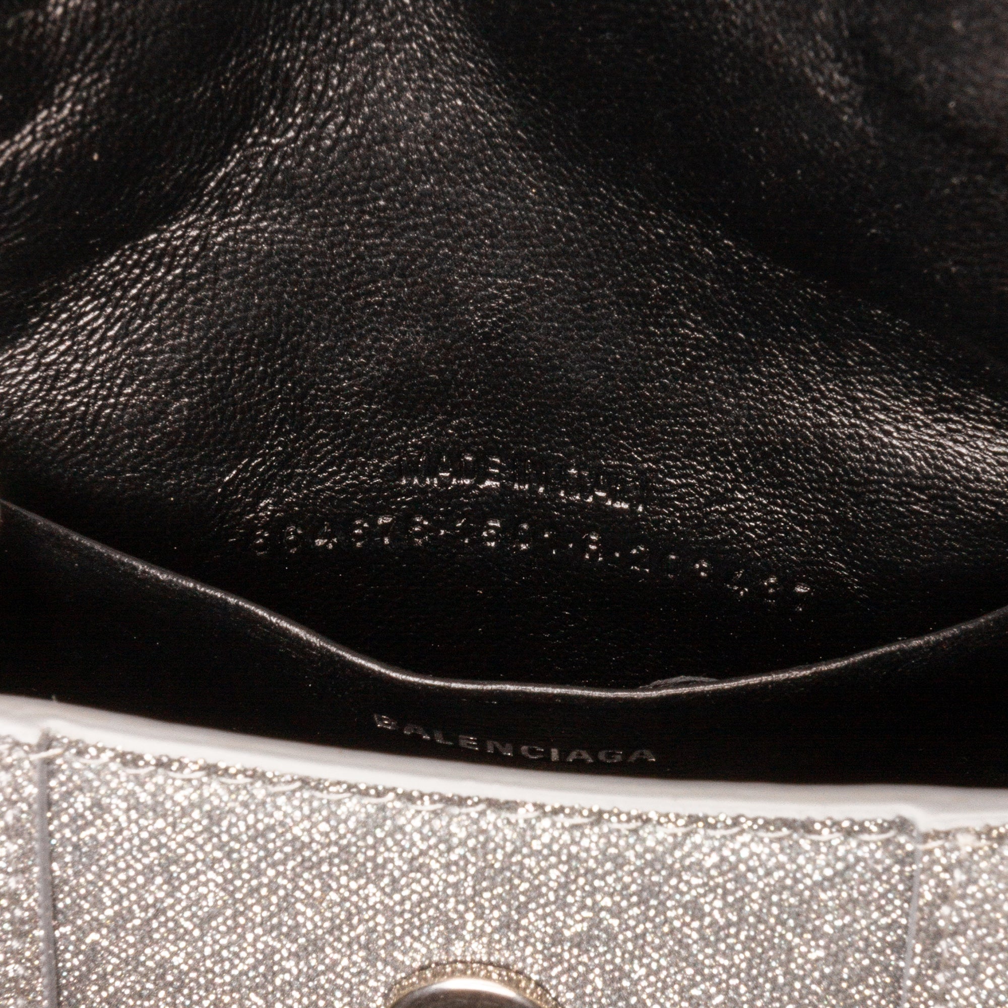 Balenciaga Mini Glitter Hourglass Satchel - The Boutique