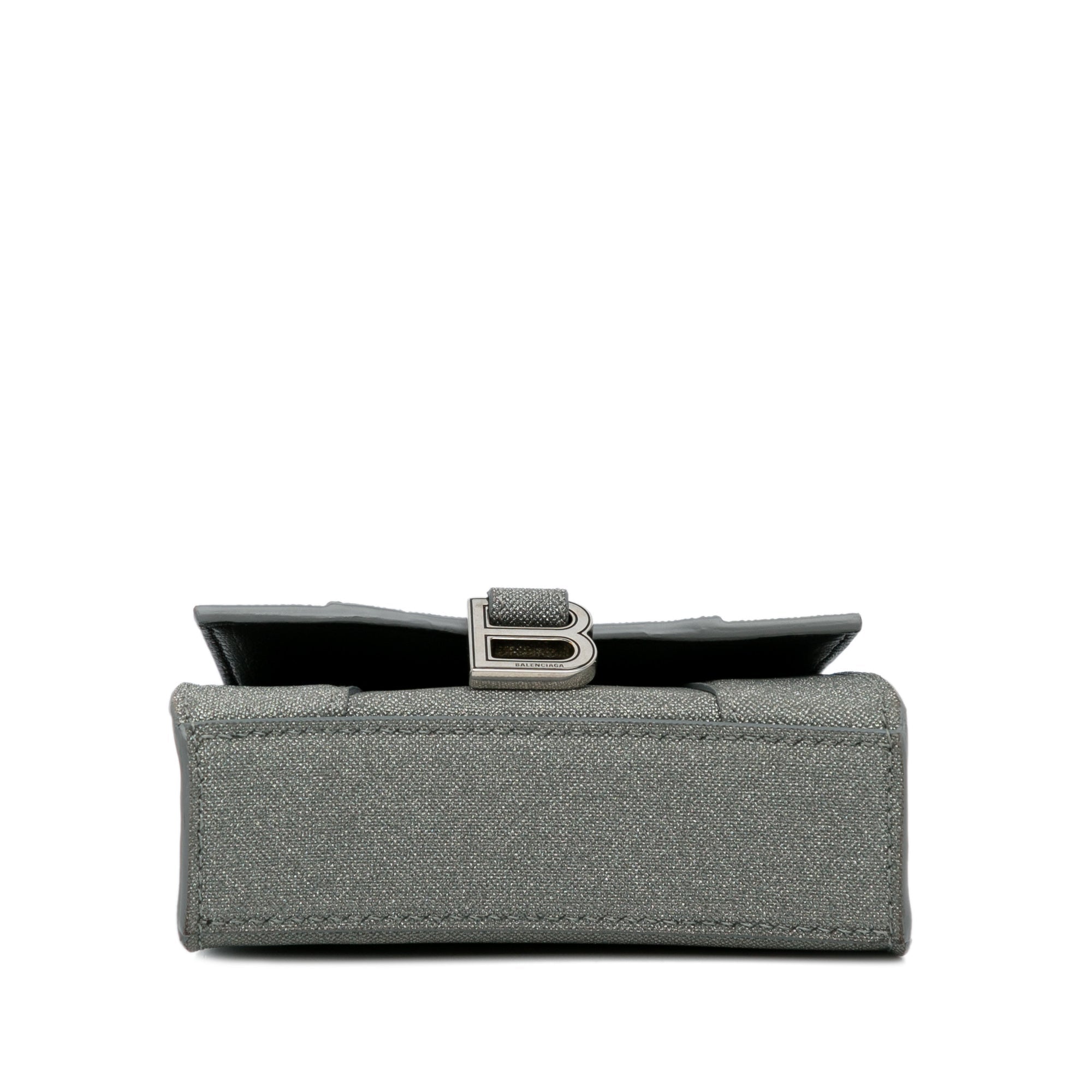 Balenciaga Mini Glitter Hourglass Satchel - The Boutique