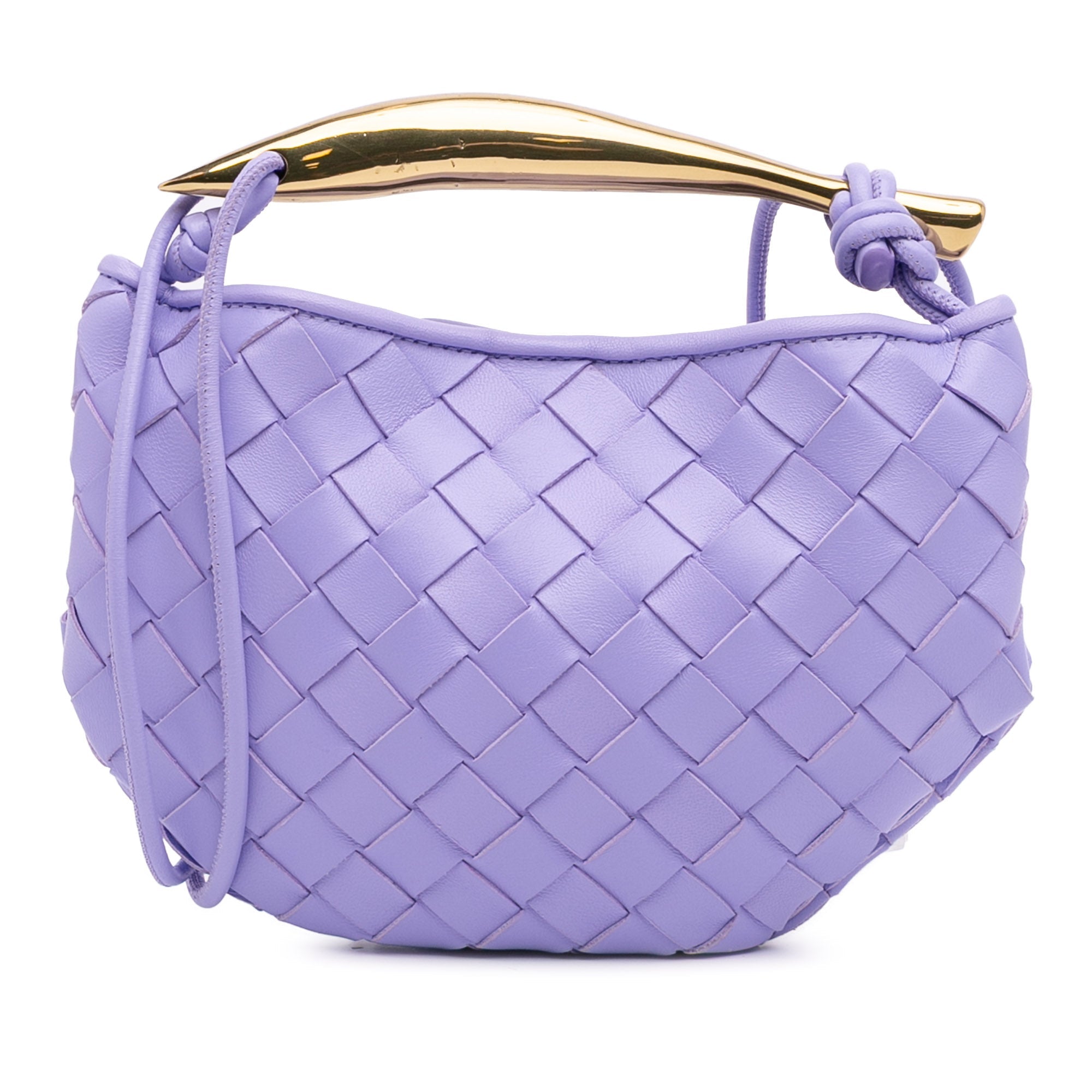 Bottega Veneta Baby Lambskin Intrecciato Sardine Bag - The Boutique