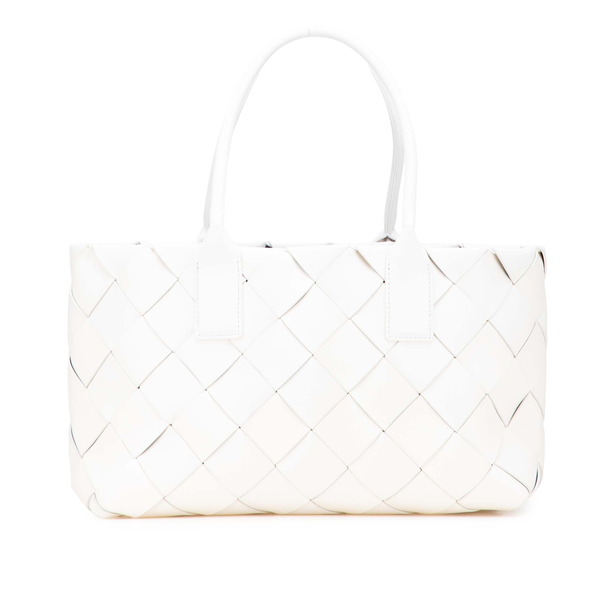 Bottega Veneta Small Lambskin Intrecciato Cabat Tote - The Boutique