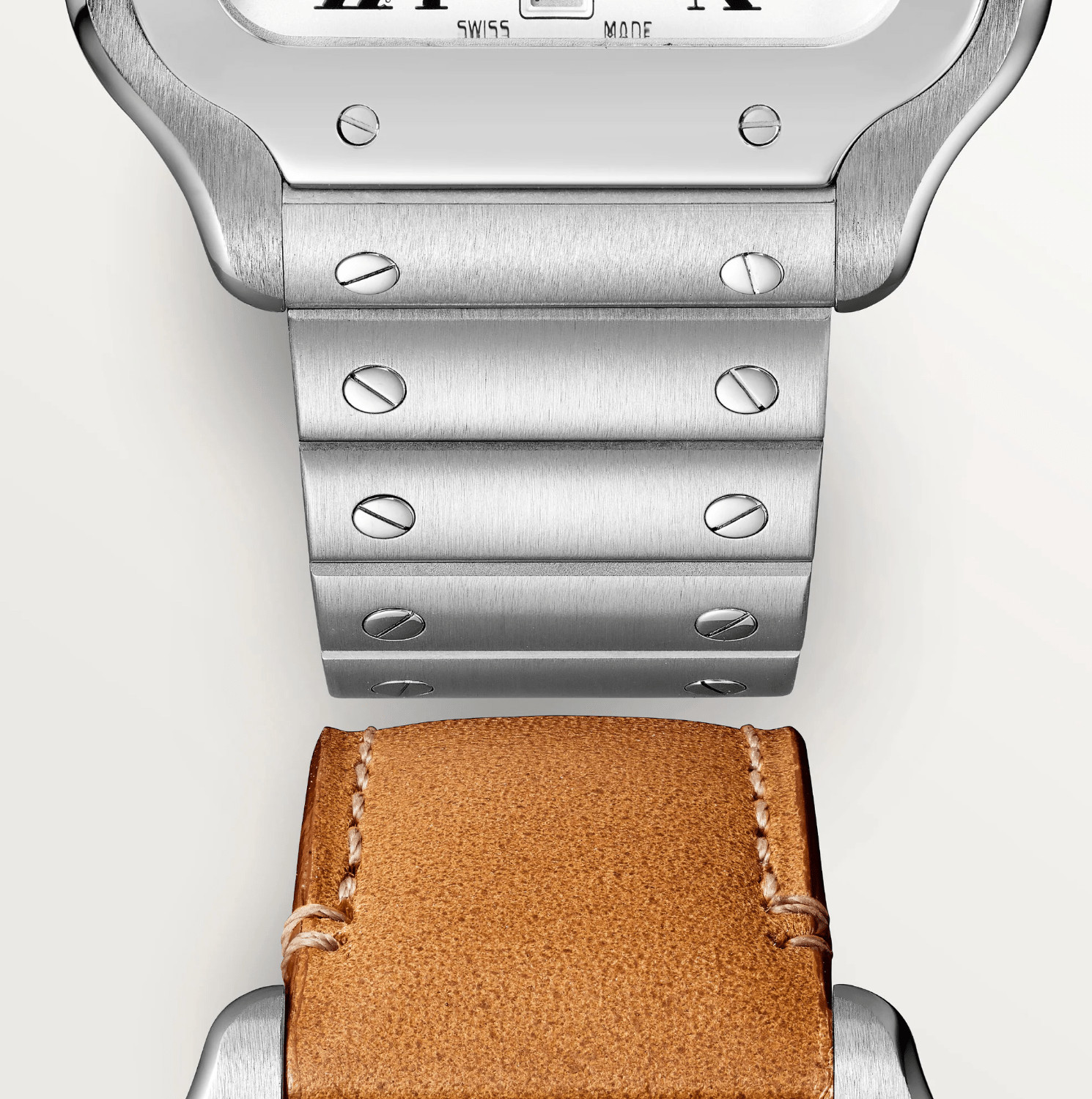 Cartier Santos de Cartier Large Automatic Watch 39.8mm Steel - The Boutique