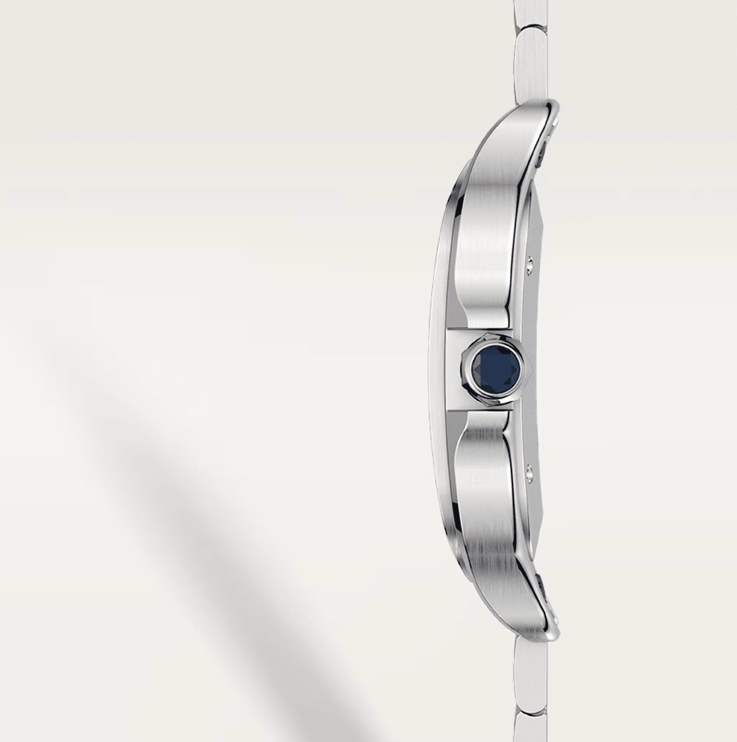 Cartier Santos de Cartier Large Model Blue Dial Automatic Watch - The Boutique