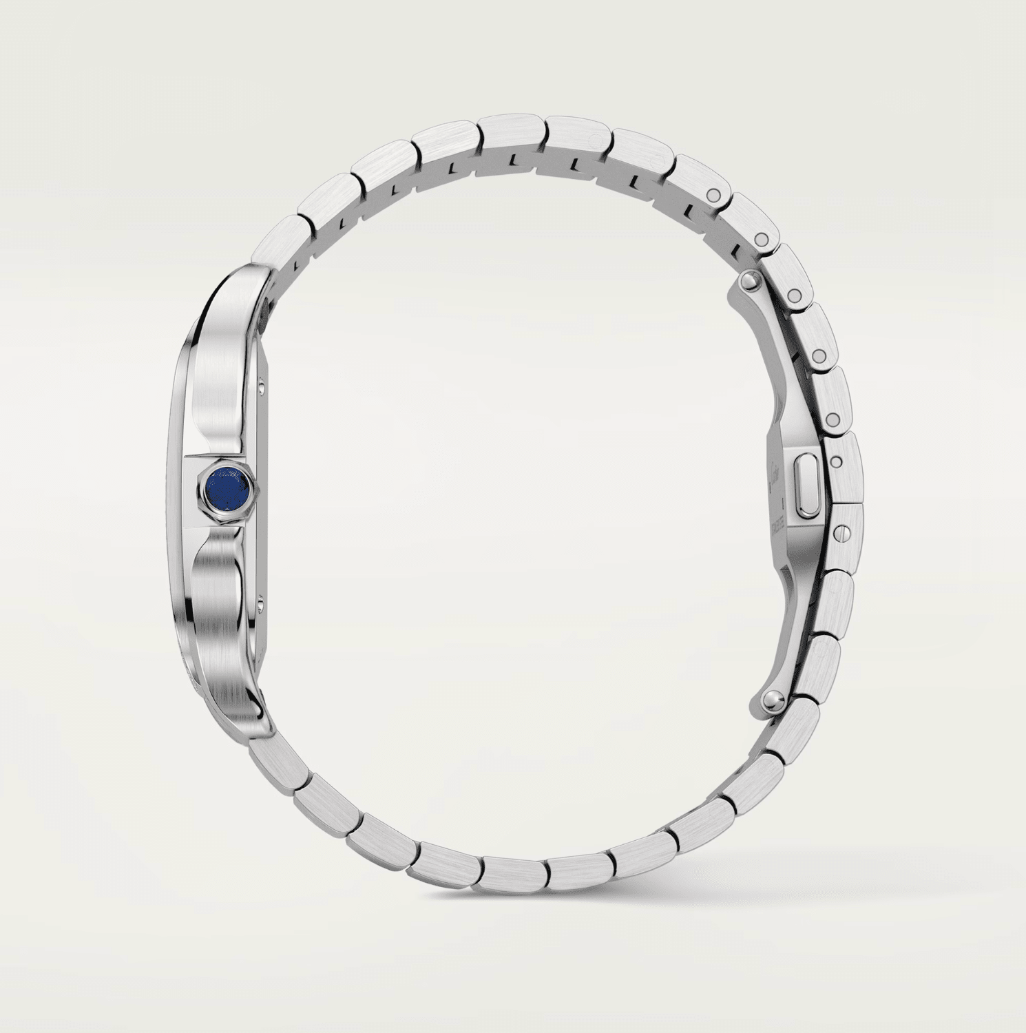 Cartier Santos de Cartier Medium Diamond Watch - The Boutique
