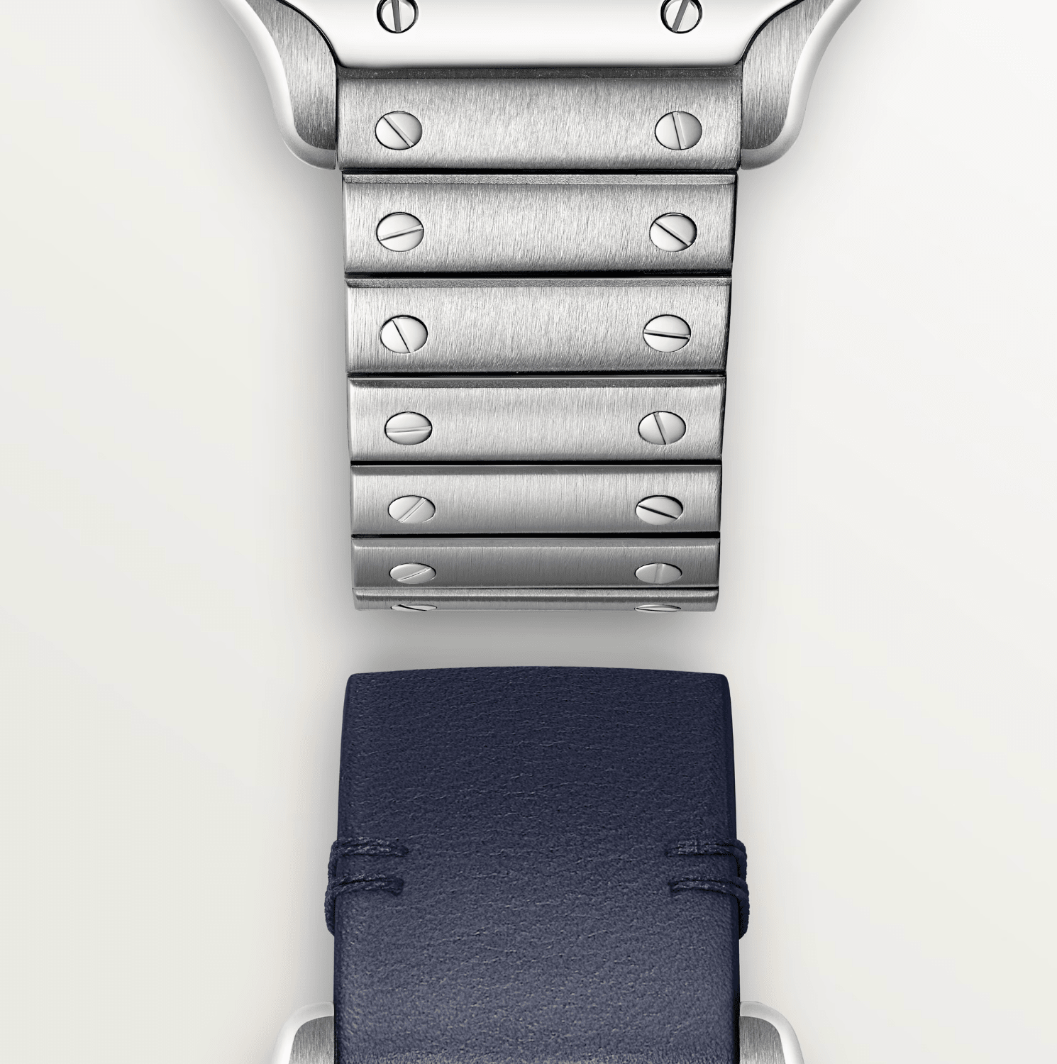 Cartier Santos de Cartier Steel Watch - The Boutique