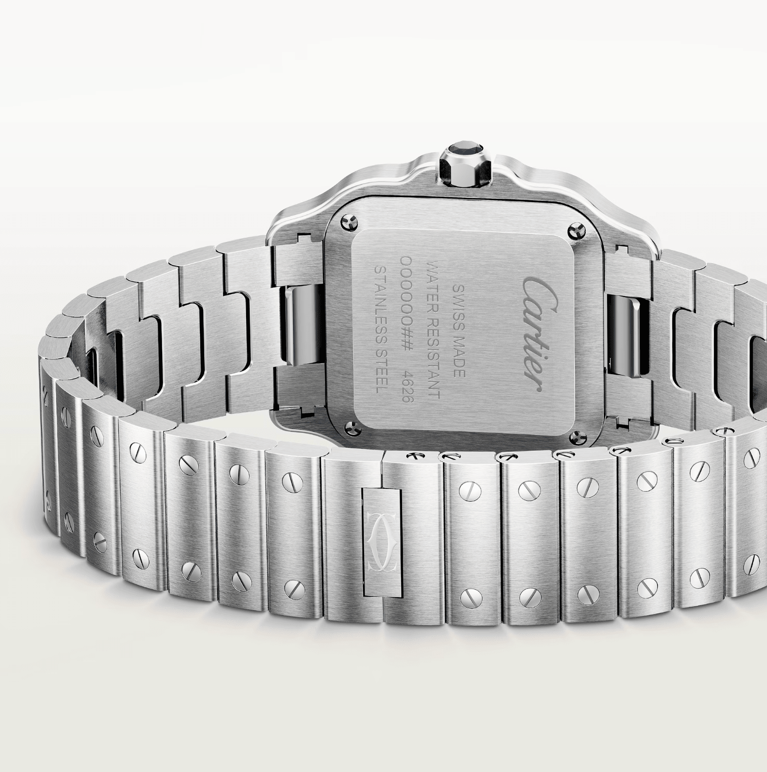 Cartier Santos de Cartier Steel Watch - The Boutique