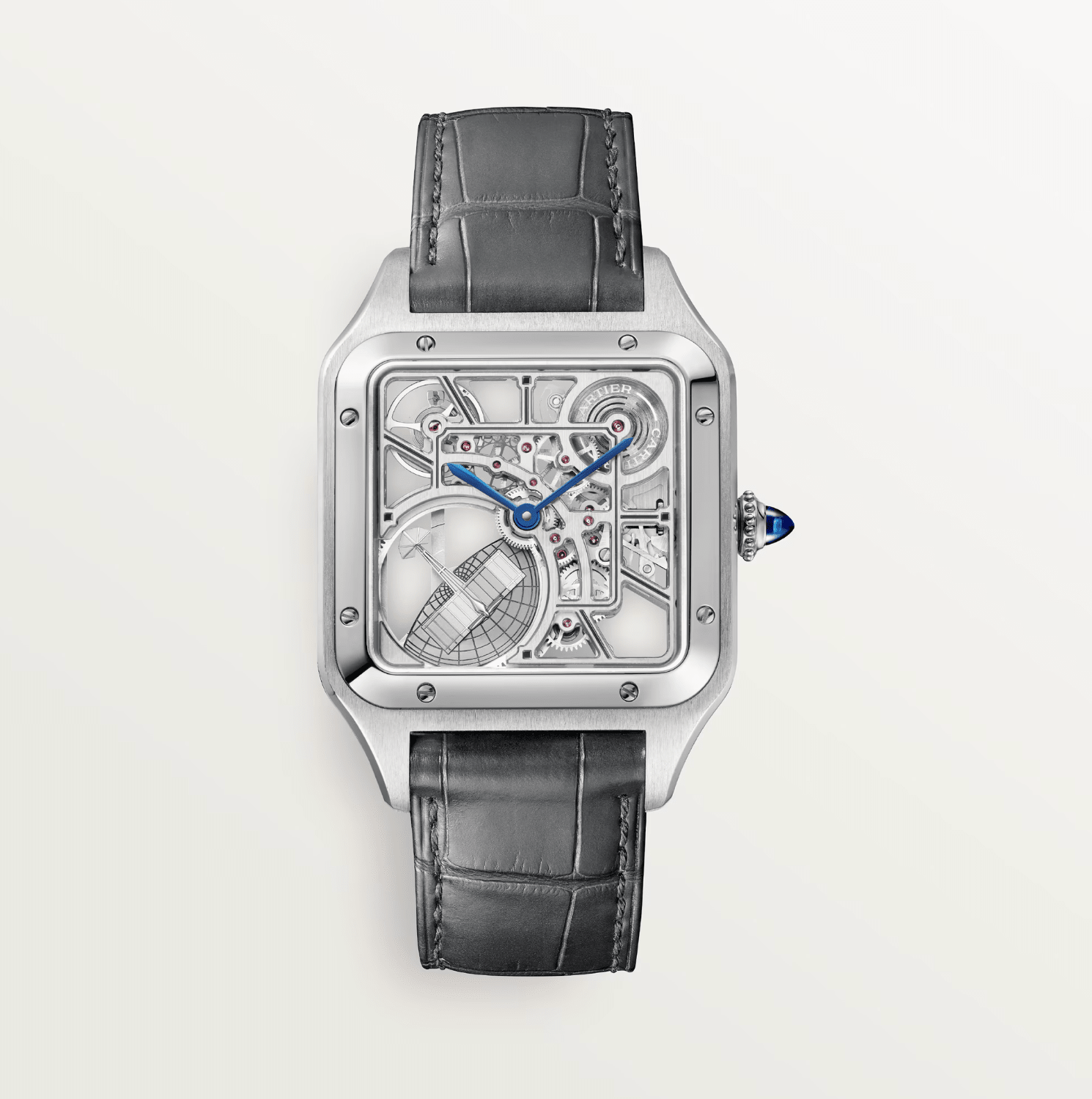 Cartier Santos-Dumont Skeleton Micro-Rotor Watch - The Boutique