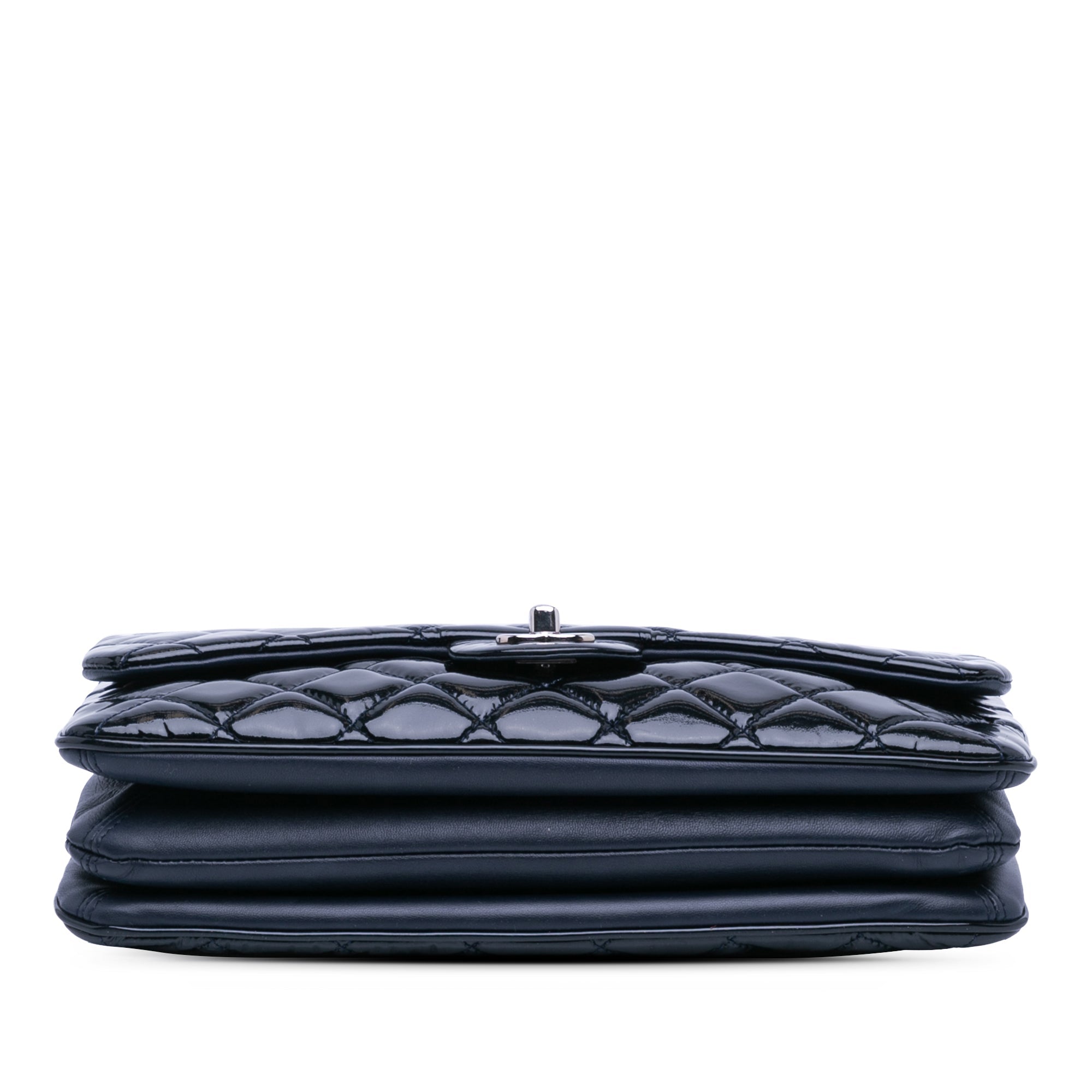 Chanel Jumbo Patent 3 Accordion Flap - The Boutique
