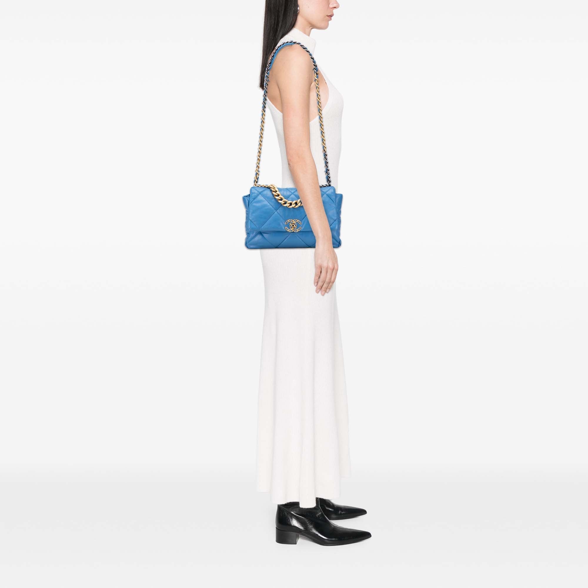 Chanel Large Lambskin 19 Flap - The Boutique