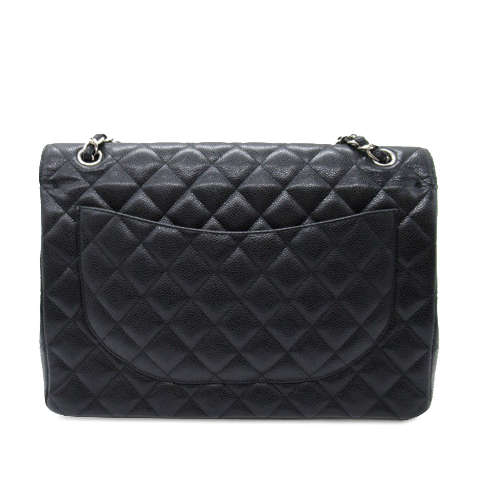 Chanel Maxi Classic Caviar Double Flap - The Boutique