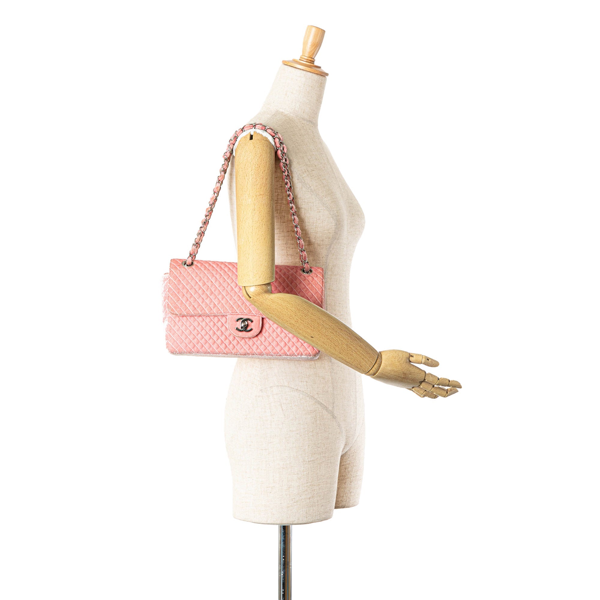 Chanel Medium Micro Quilted Velvet CC Flap - The Boutique