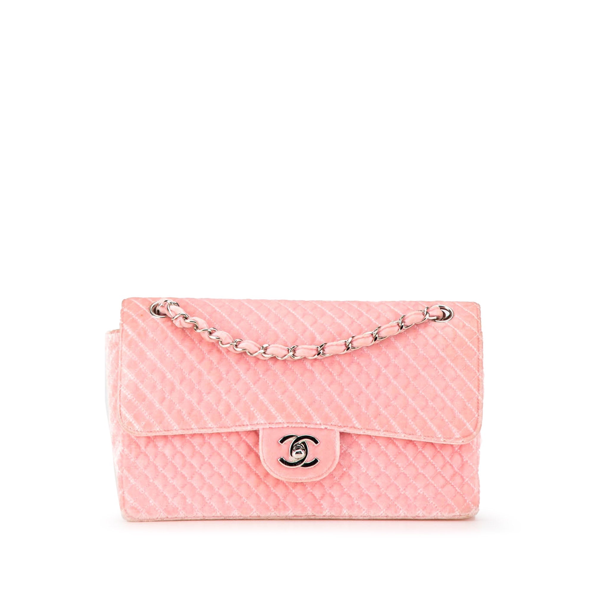 Chanel Medium Micro Quilted Velvet CC Flap - The Boutique