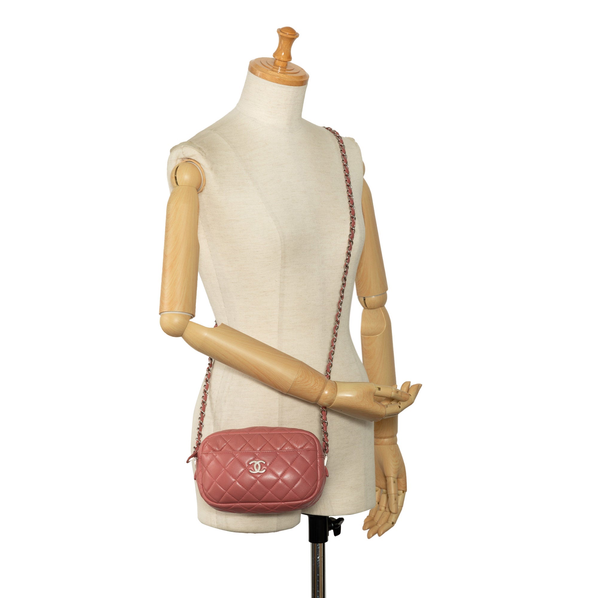 Chanel Mini Lambskin Camera Case - The Boutique