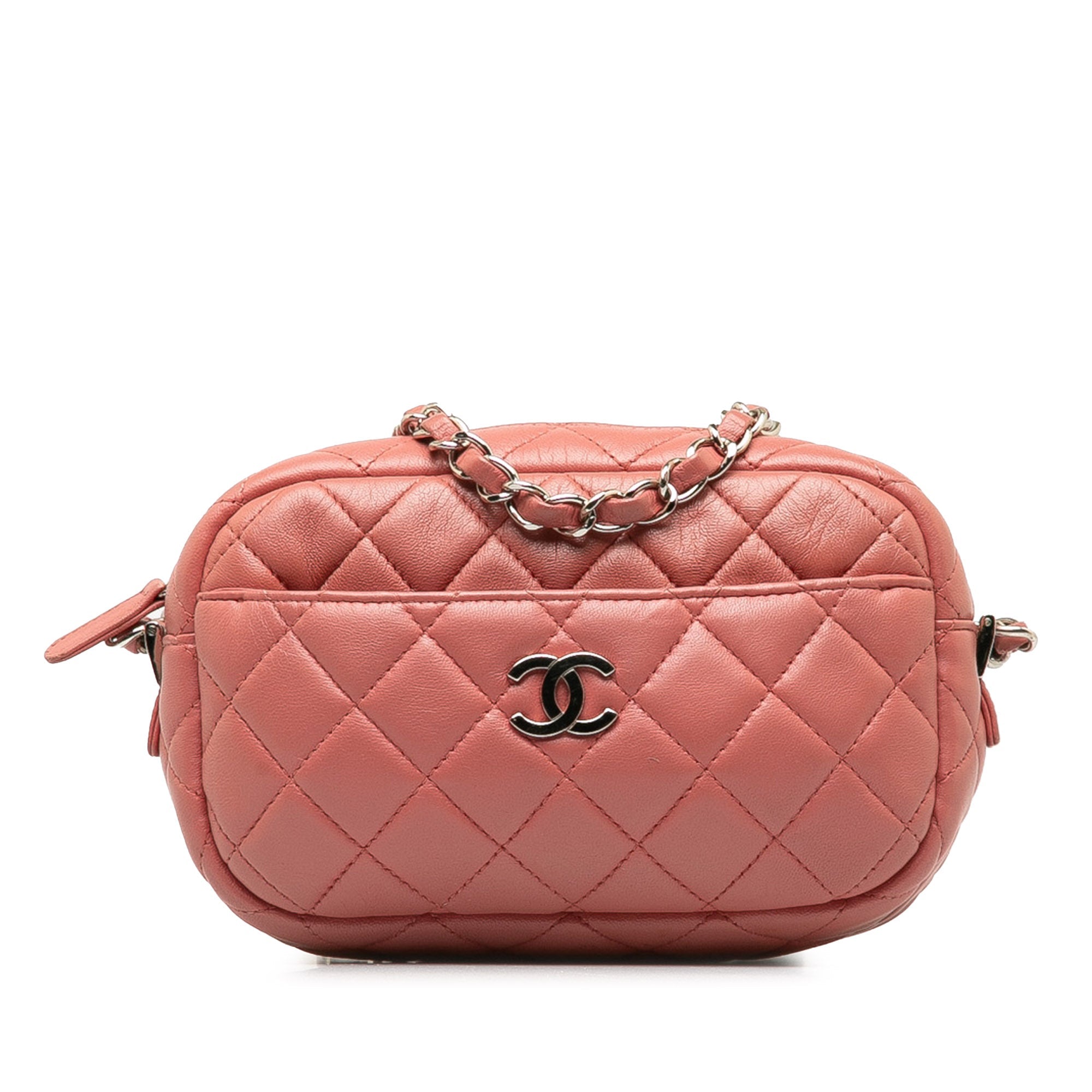 Chanel Mini Lambskin Camera Case - The Boutique