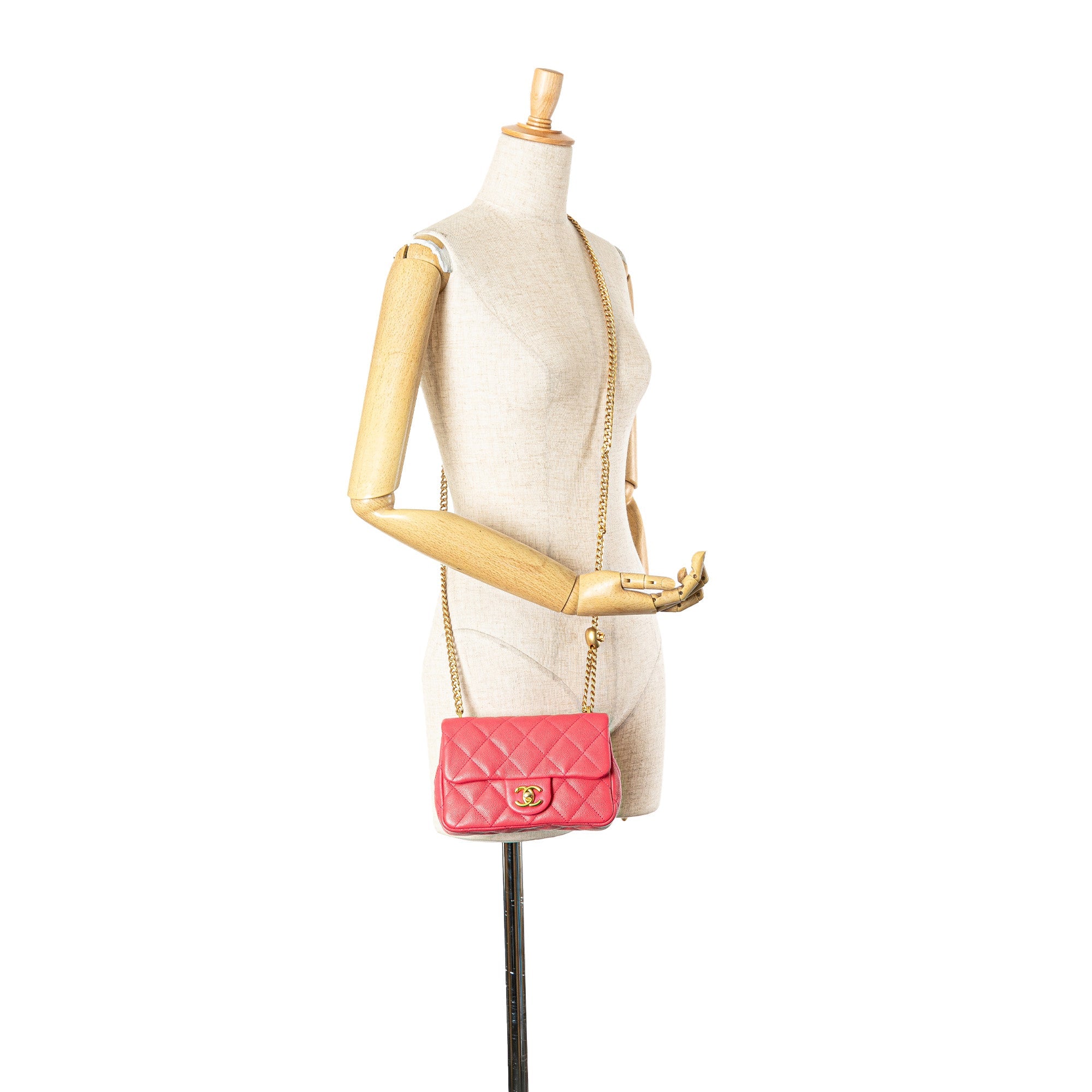 Chanel Mini Quilted Caviar Sweetheart Flap - The Boutique
