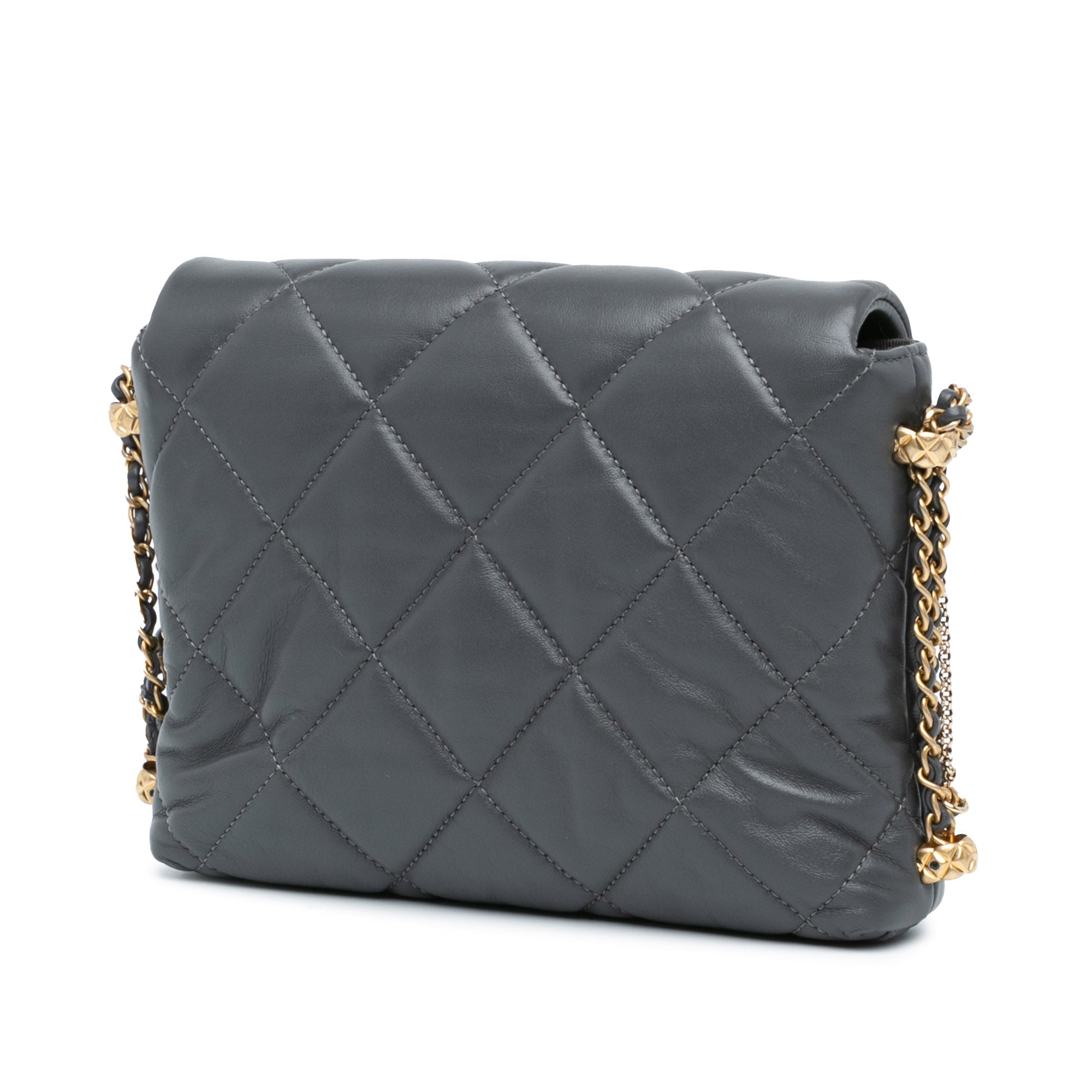 Chanel Mini Quilted Lambskin Crush on Chains Flap - The Boutique