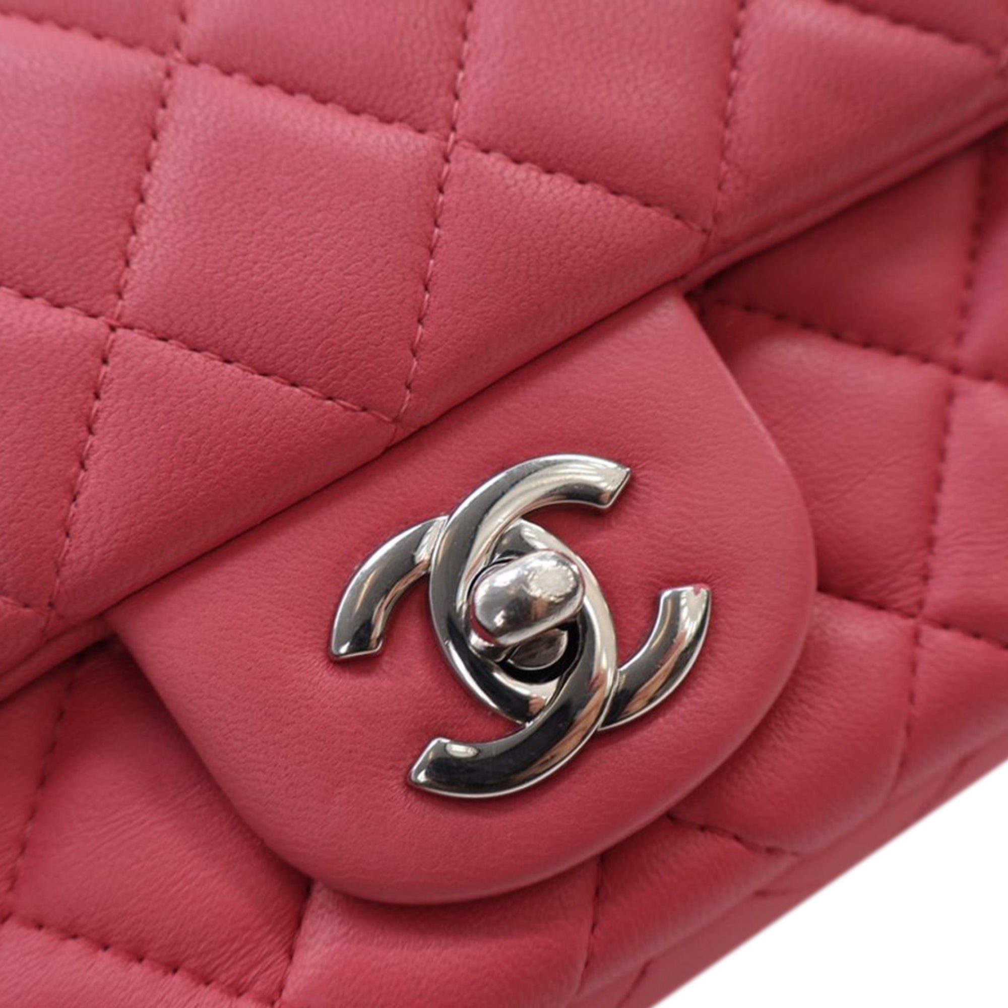 Chanel Mini Rectangular Classic Lambskin Single Flap - The Boutique