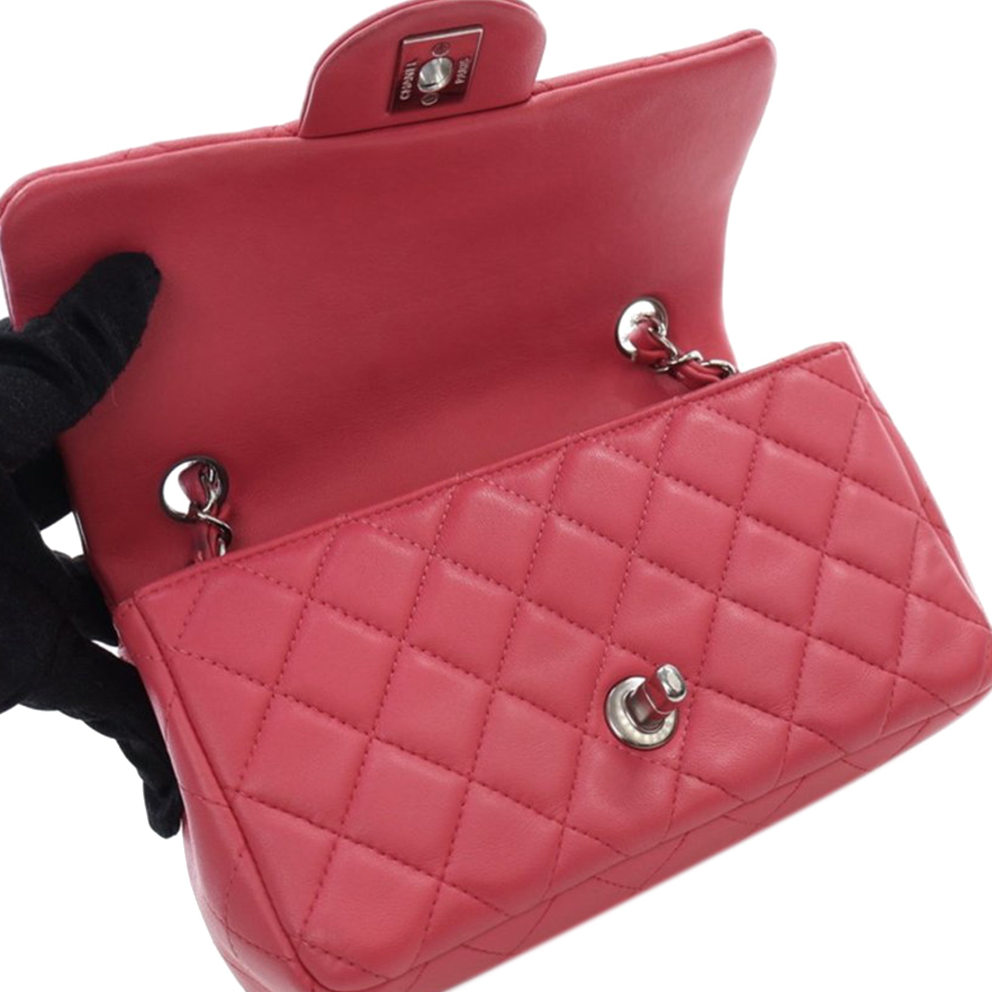 Chanel Mini Rectangular Classic Lambskin Single Flap - The Boutique