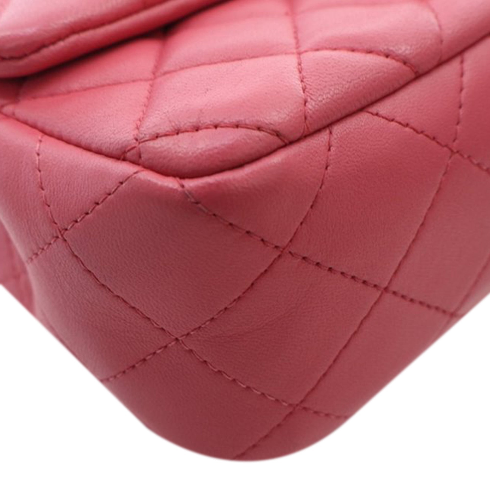 Chanel Mini Rectangular Classic Lambskin Single Flap - The Boutique