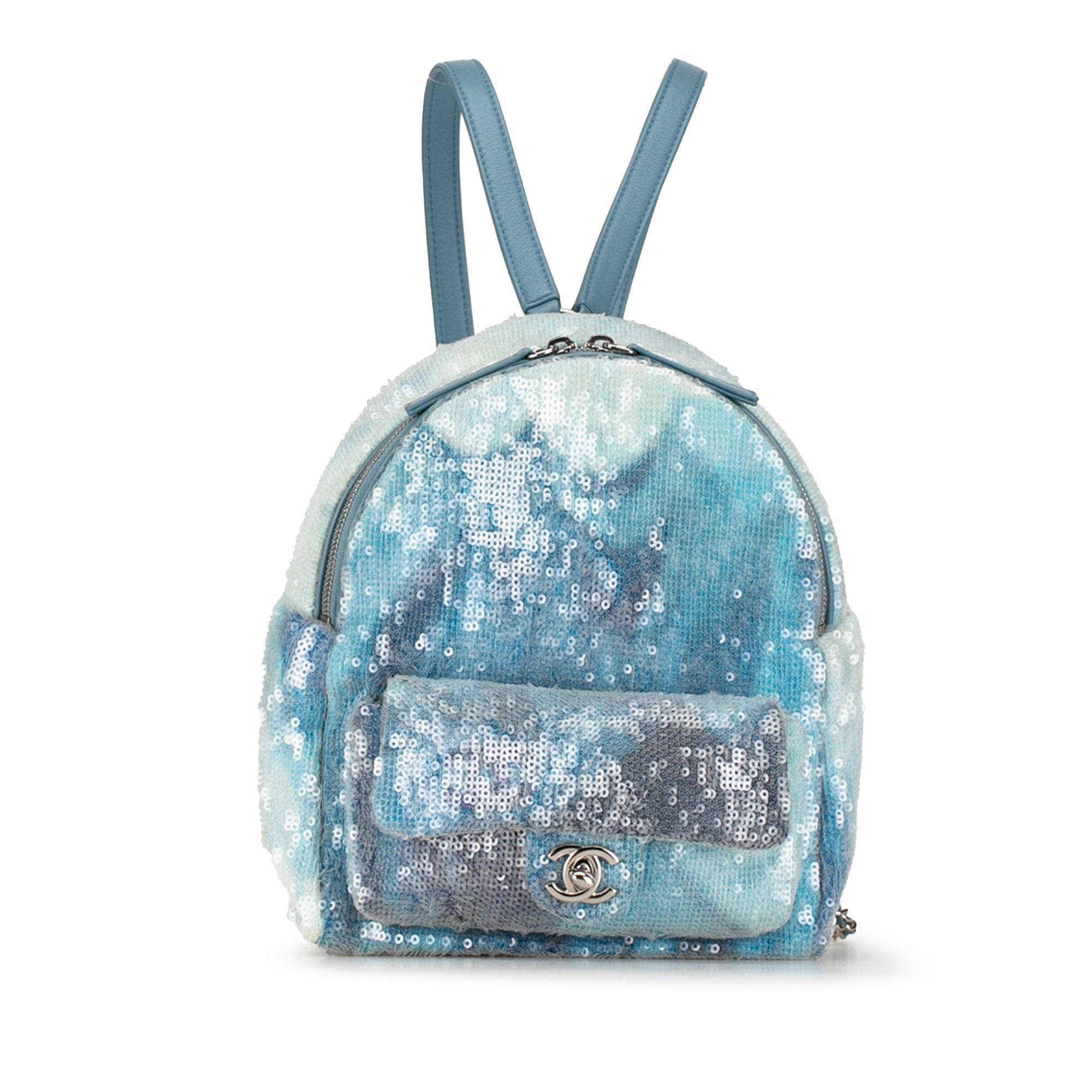 Chanel Mini Sequins and Lambskin Waterfall Backpack - The Boutique