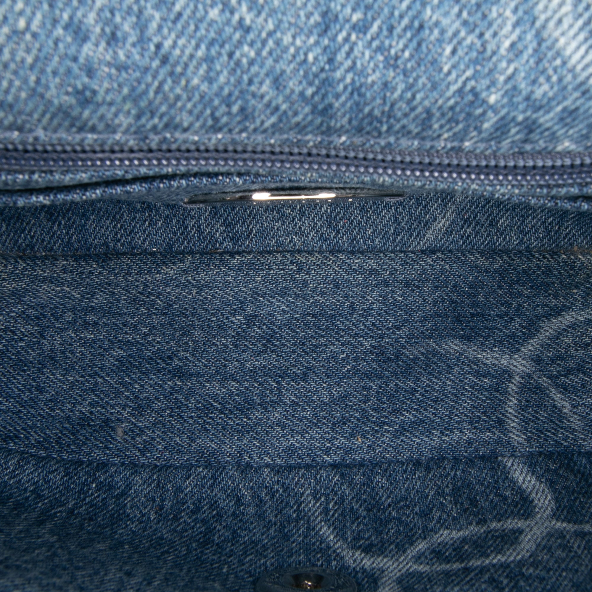 Chanel Mini Square CC Quilted Denim Single Flap - The Boutique