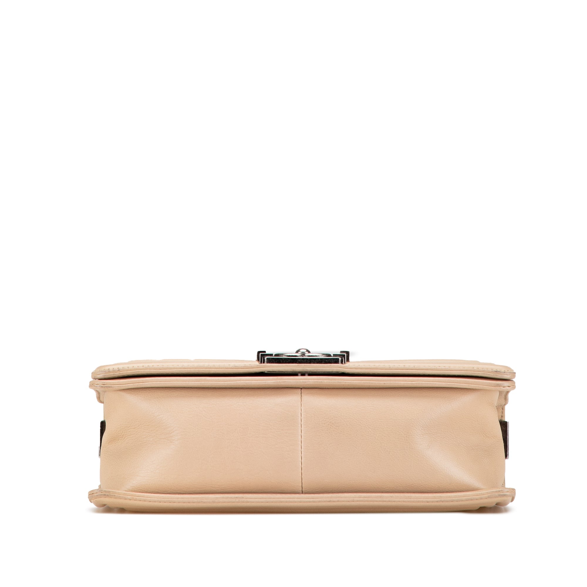 Chanel Old Medium Aged Calfskin Double Stitch Boy Flap - The Boutique