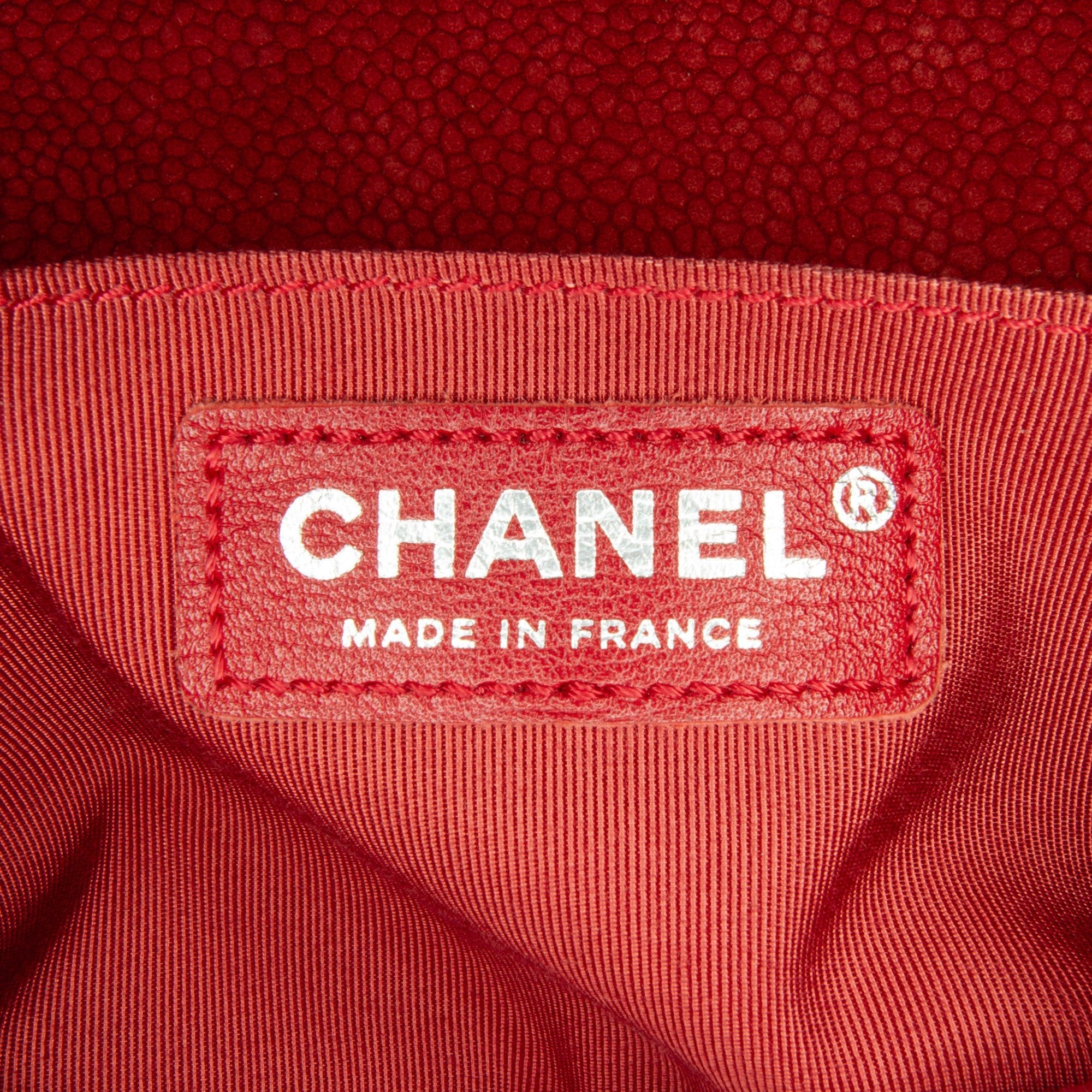 Chanel Old Medium Quilted Caviar Boy Flap - The Boutique