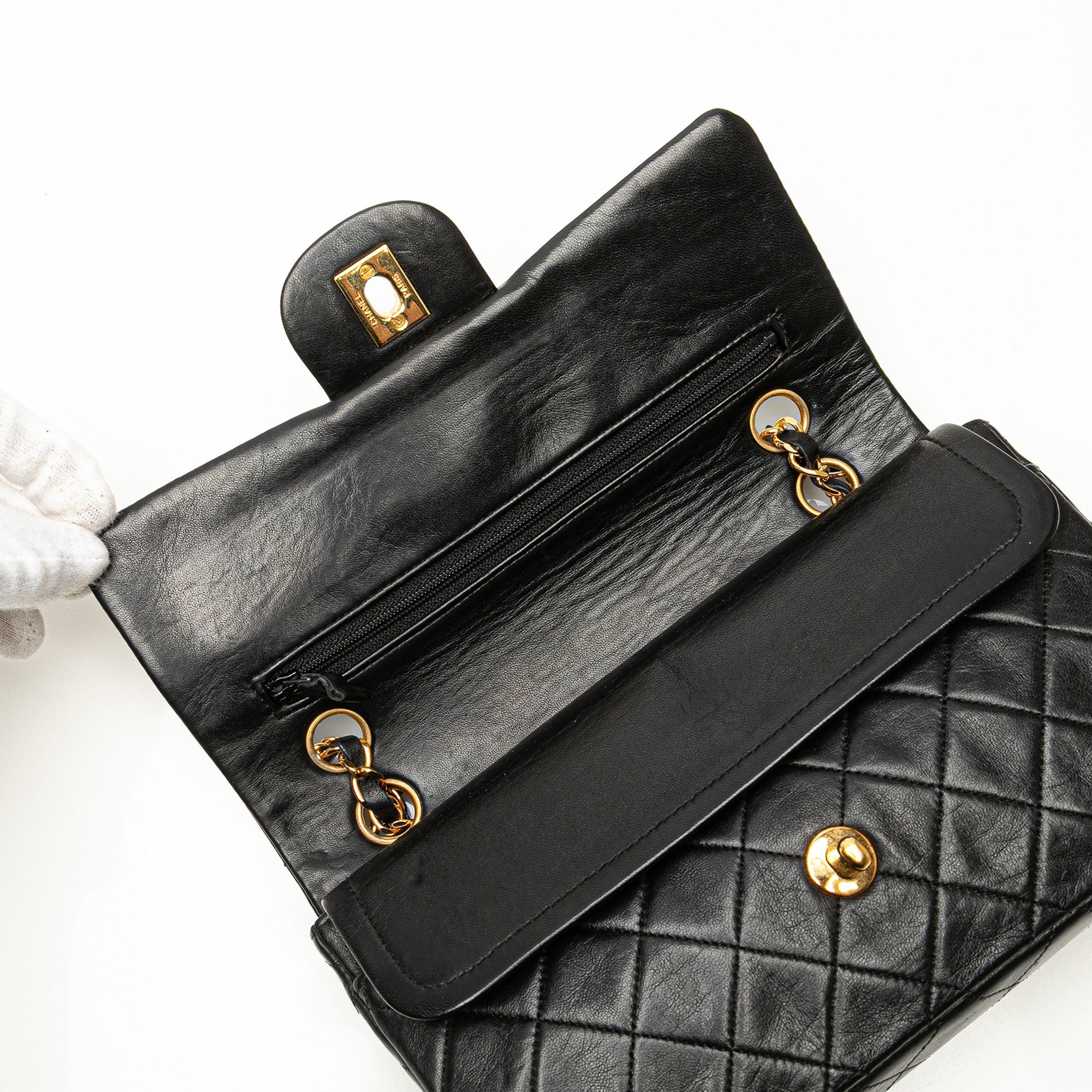Chanel Small Classic Lambskin Double Flap - The Boutique