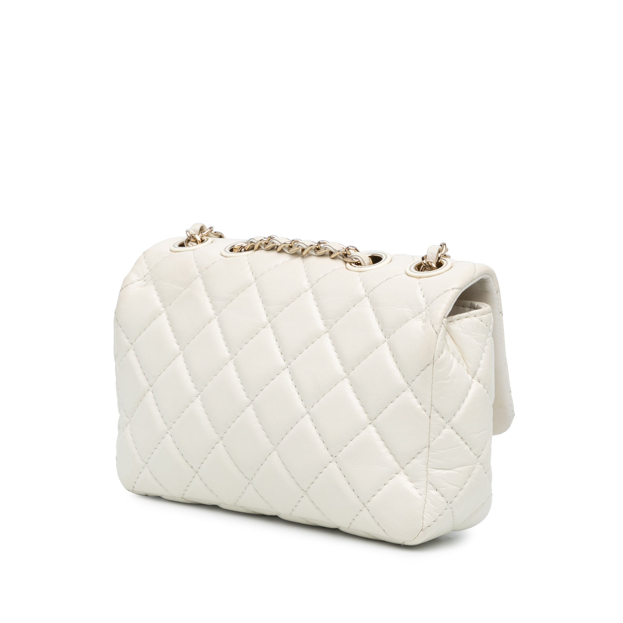 Chanel Small Mix Quilted Aged Calfskin New Clutch Flap - The Boutique