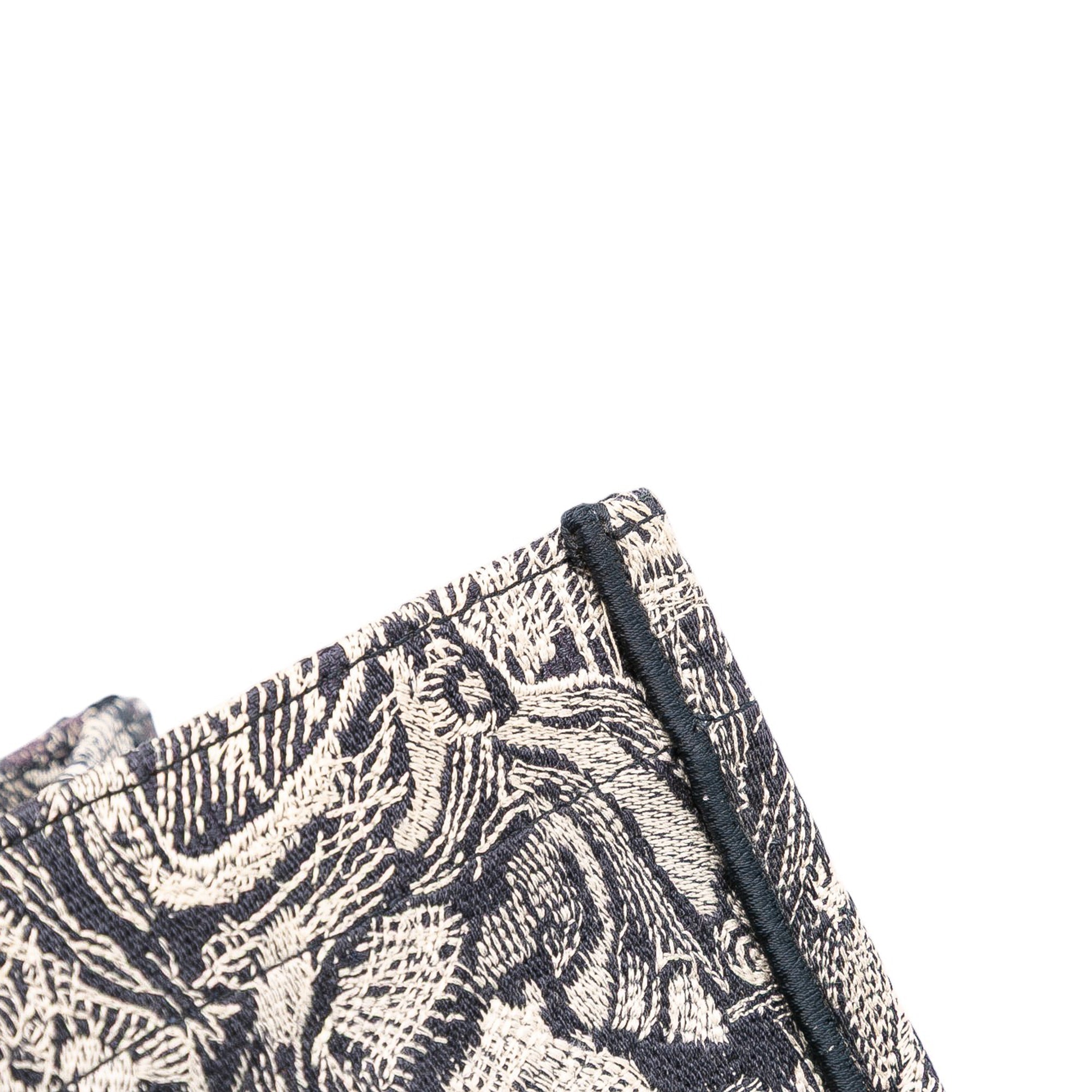 Dior Large Canvas Toile de Jouy Reverse Embroidered Book Tote - The Boutique