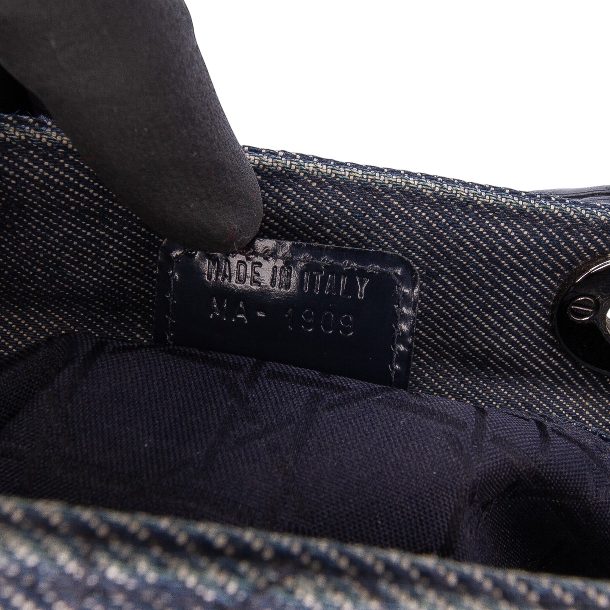 Dior Large Denim Cannage Lady Dior - The Boutique