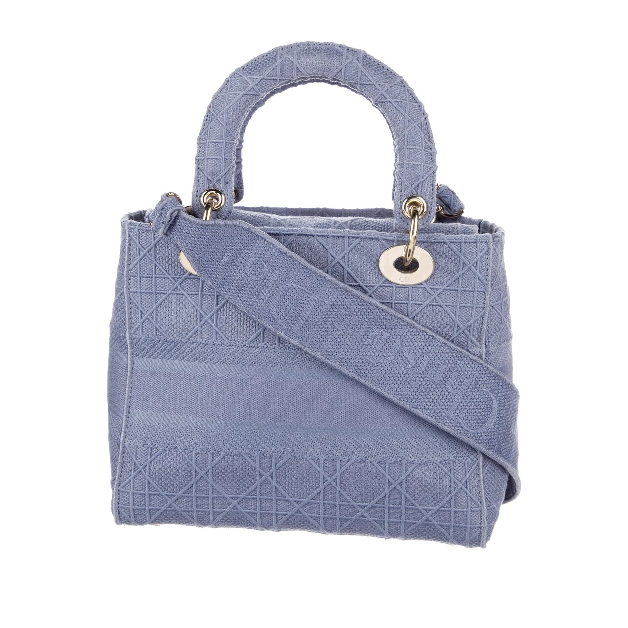 Dior Medium Canvas Cannage Lady D Lite - The 
Refined Luxury
