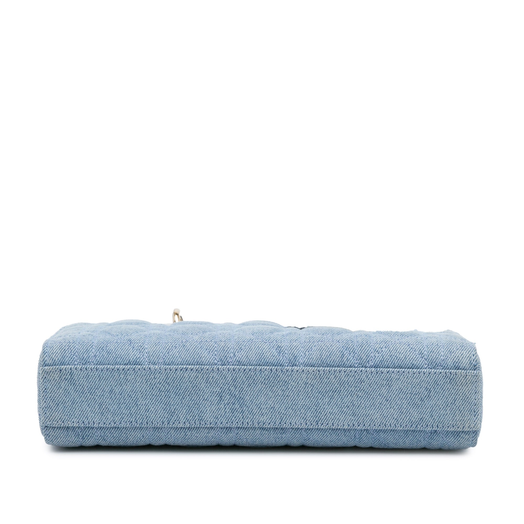 Dior Medium Denim Cannage Lady D Joy - The Boutique