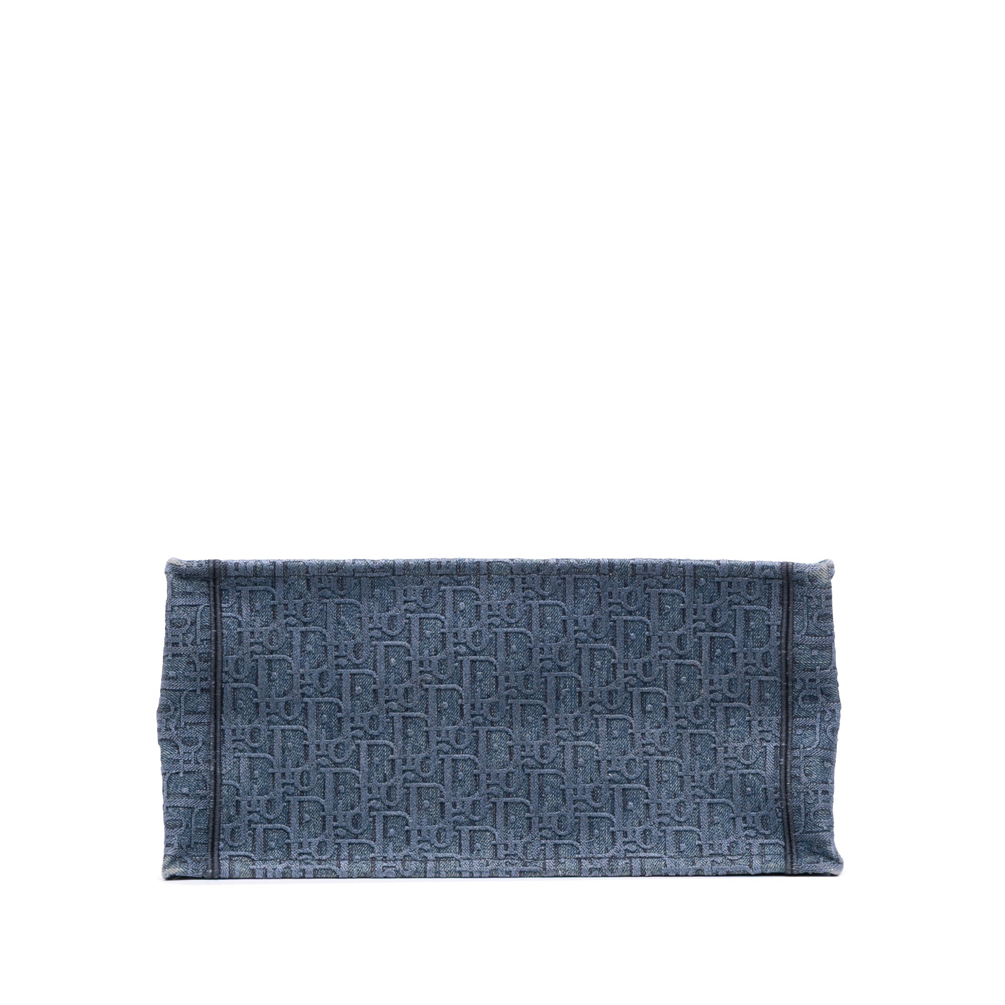 Dior Medium Oblique Denim Book Tote - The Boutique