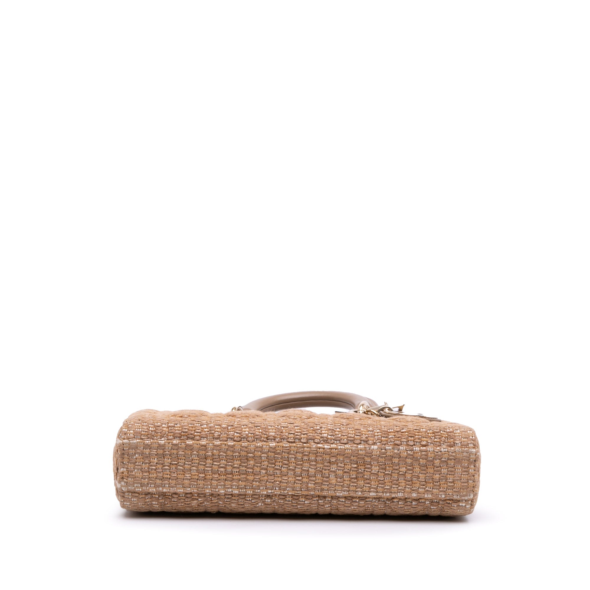 Dior Medium Tweed Cannage Lady D Joy - The Boutique