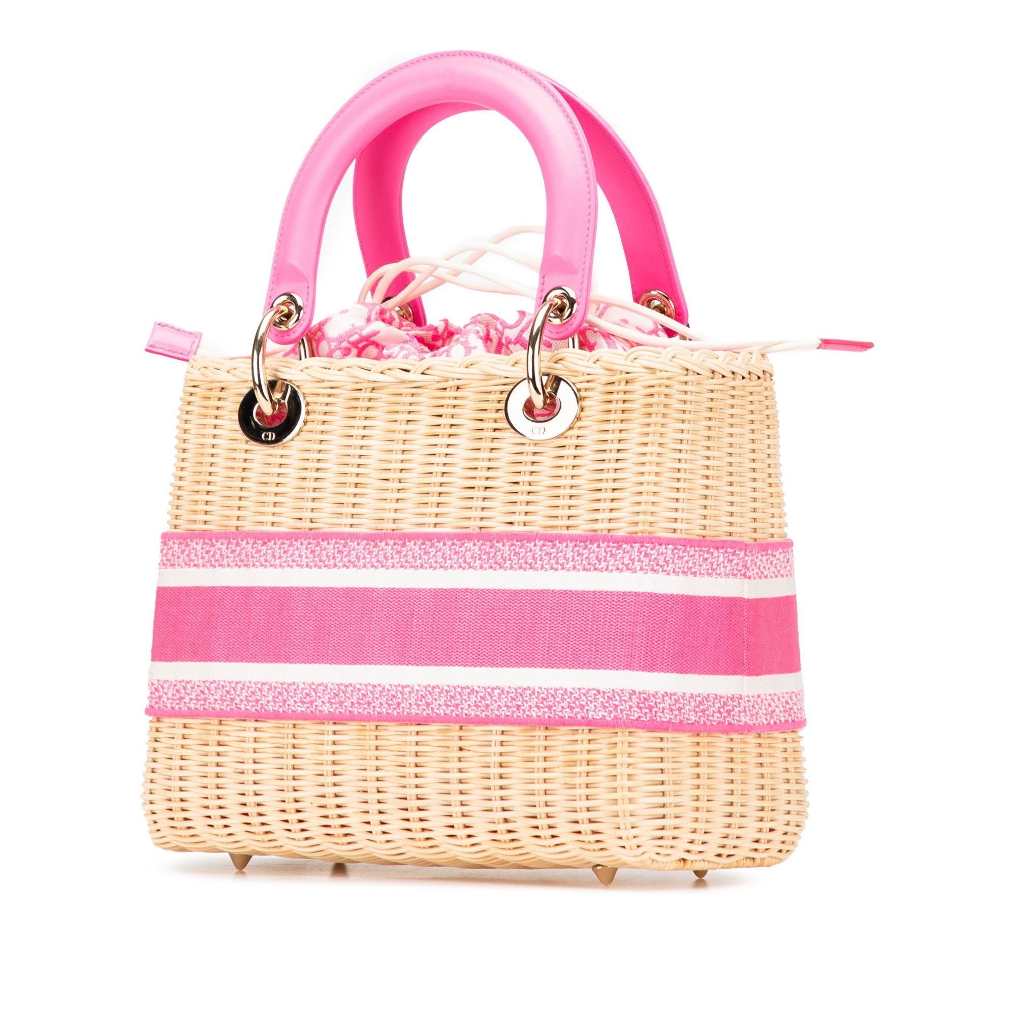 Dior Medium Wicker Oblique Lady Dior - The Boutique