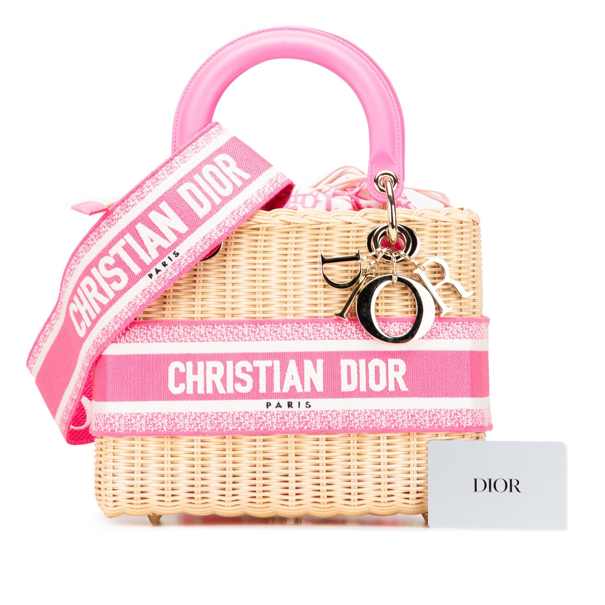 Dior Medium Wicker Oblique Lady Dior - The Boutique