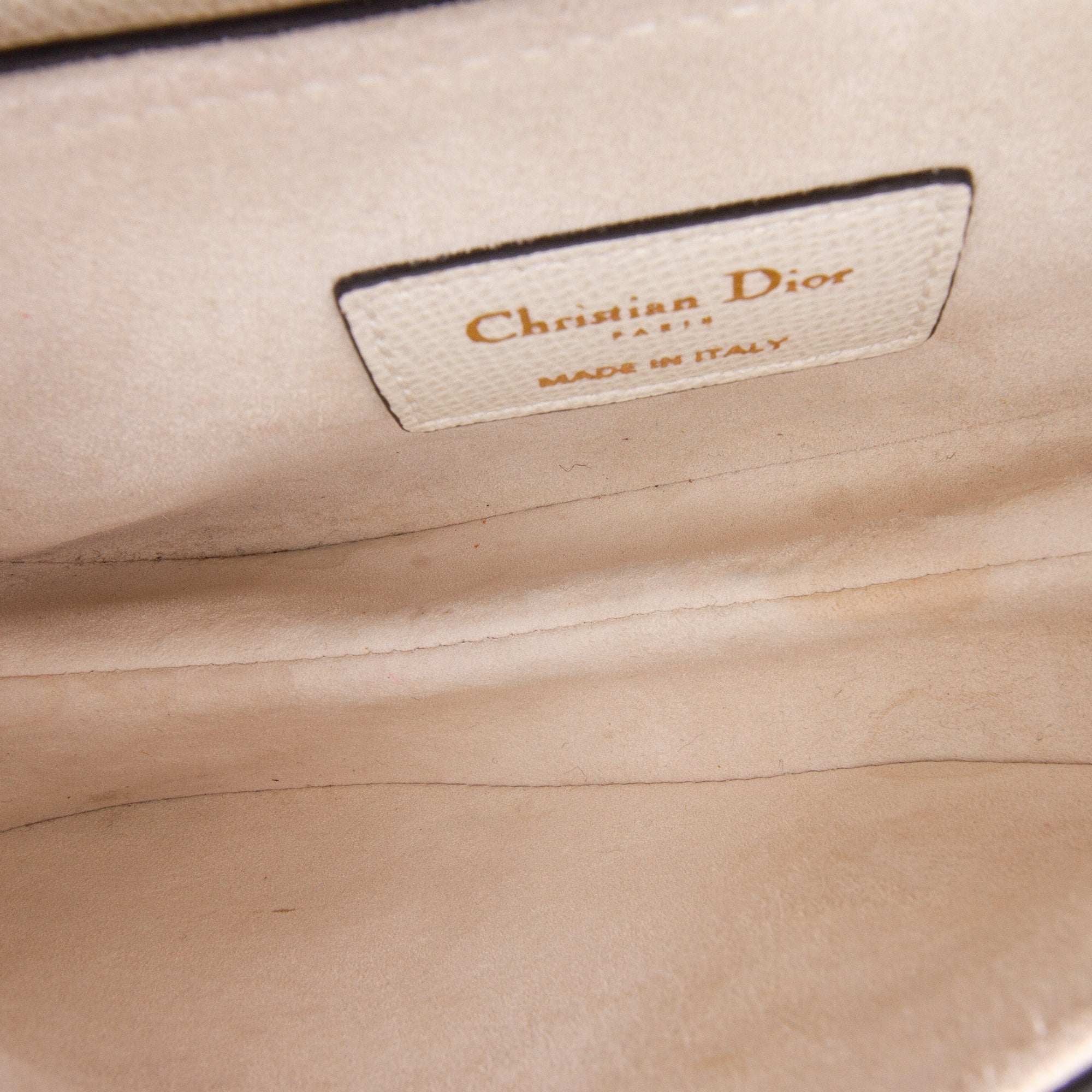 Dior Mini Grained Calfskin Saddle Bag - The Boutique