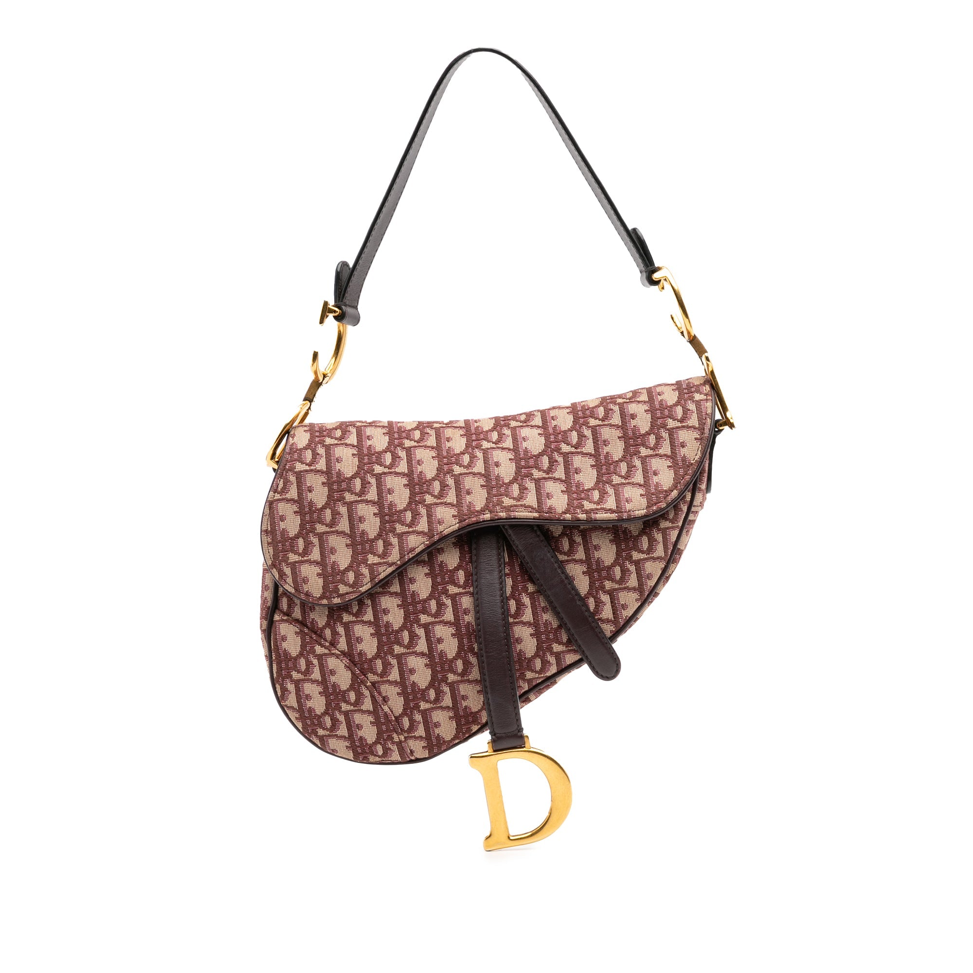 Dior Oblique Canvas Saddle Bag - The Boutique