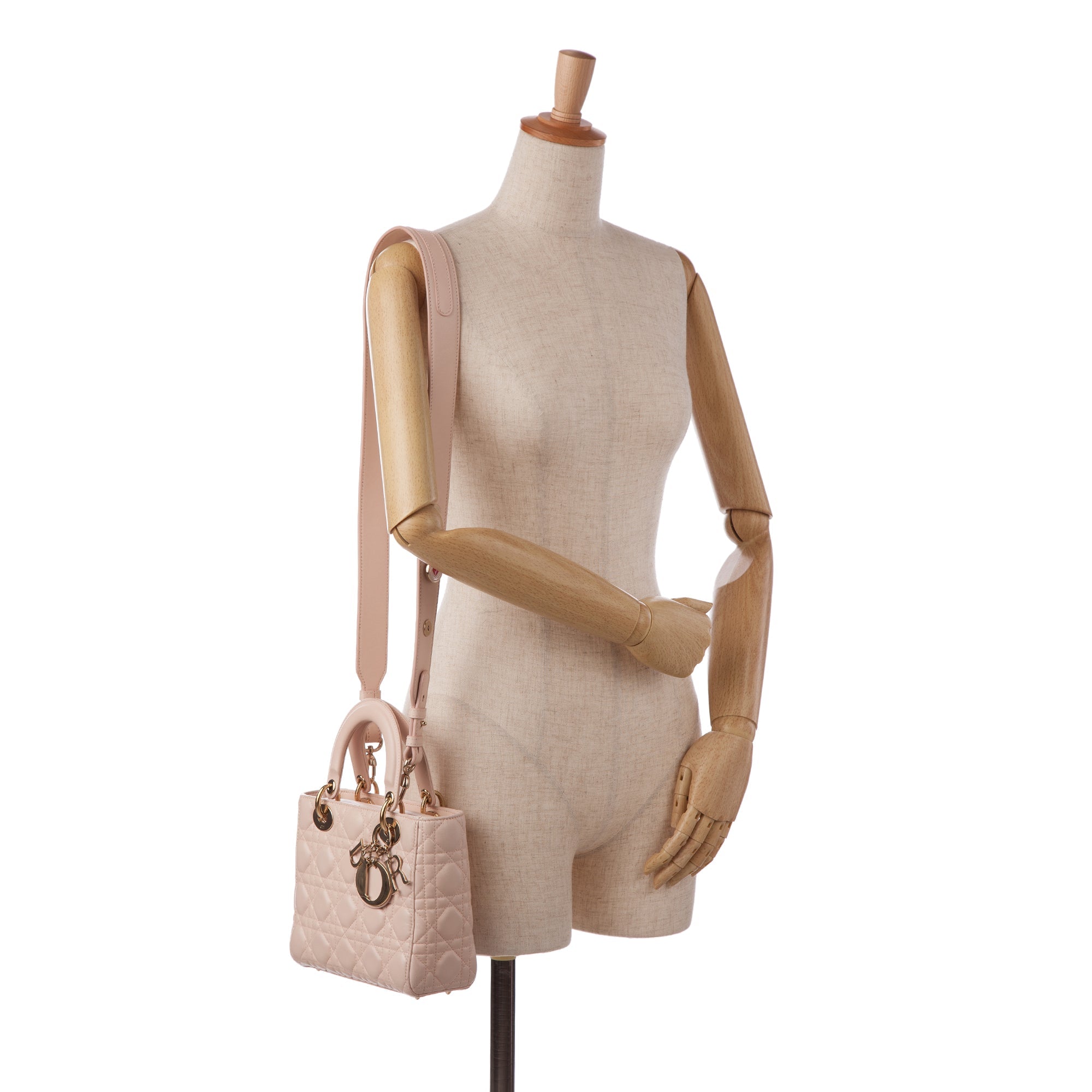 Dior Small Lambskin Cannage My ABCDior Lady Dior - The Boutique