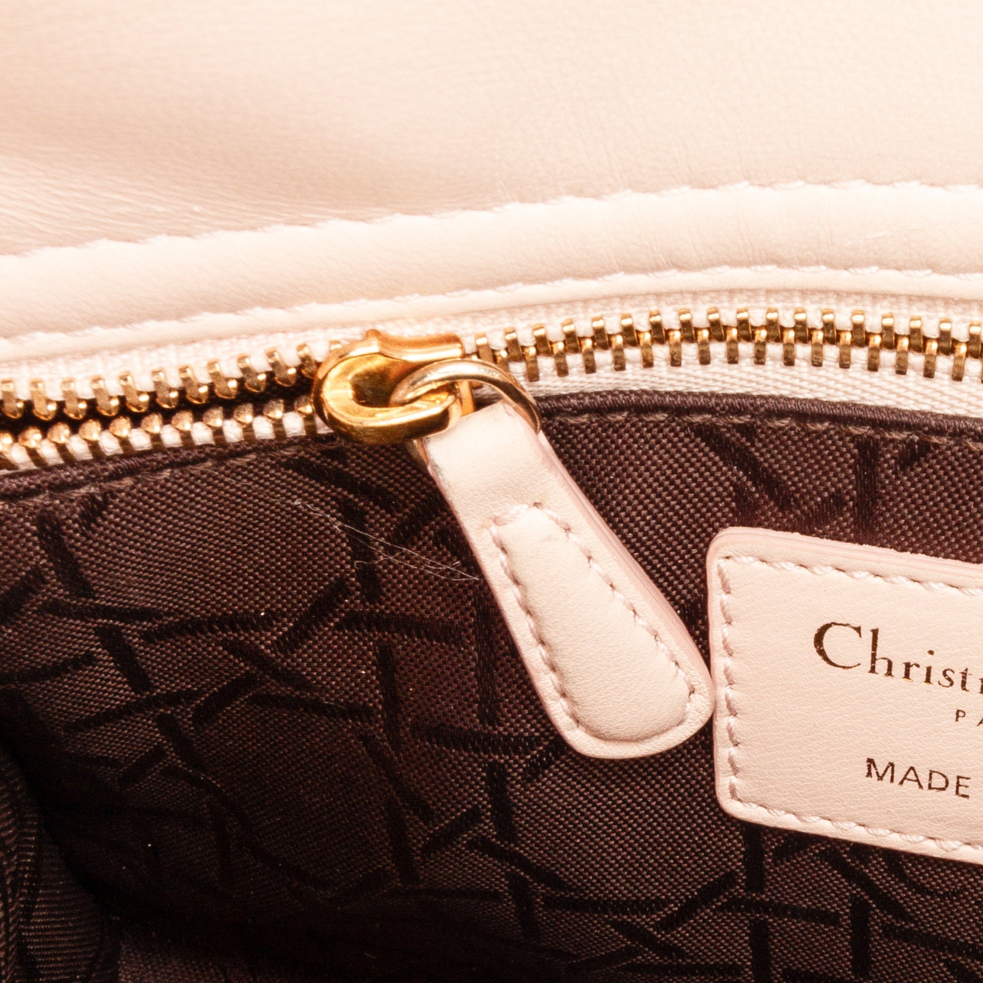 Dior Small Lambskin Cannage My ABCDior Lady Dior - The Boutique