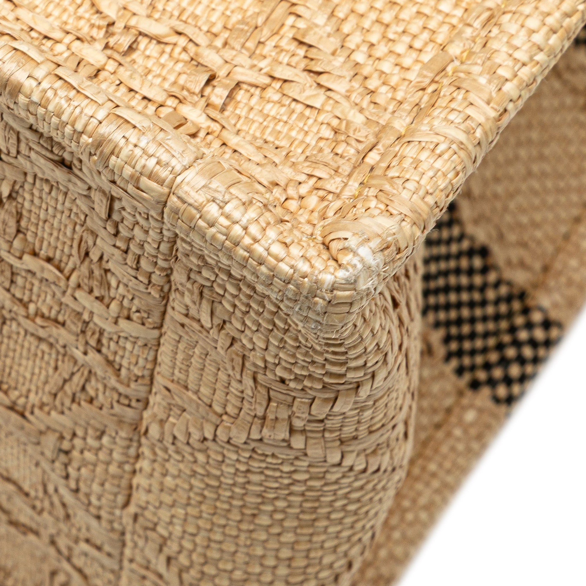 Dior Small Raffia Cannage Book Tote - The Boutique