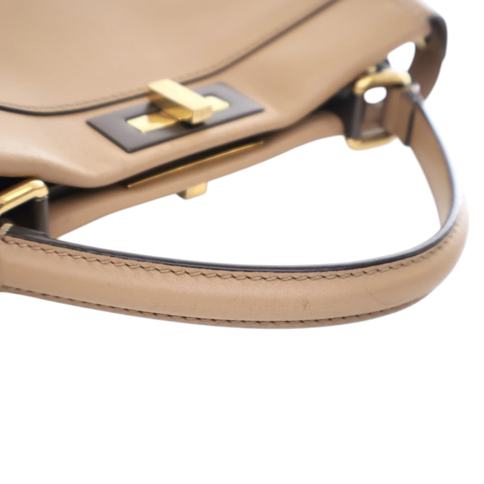 Fendi Medium Leather Peekaboo Iconic Satchel - The Boutique