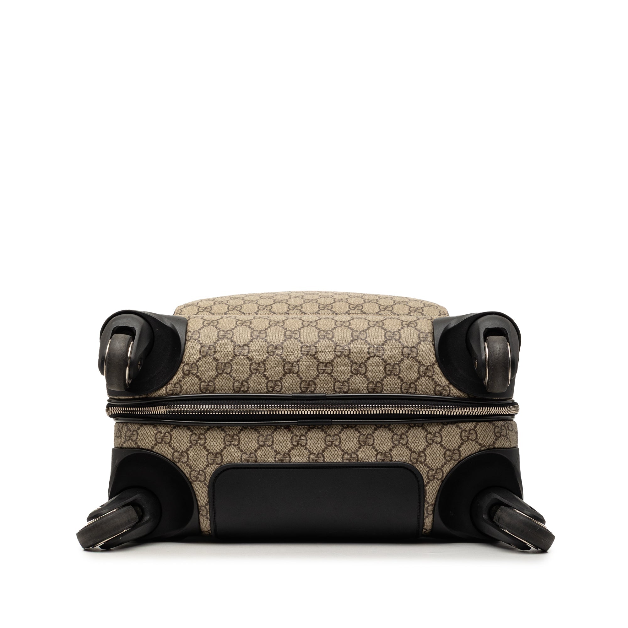 Gucci GG Supreme Carry On Rolling Suitcase - The Boutique