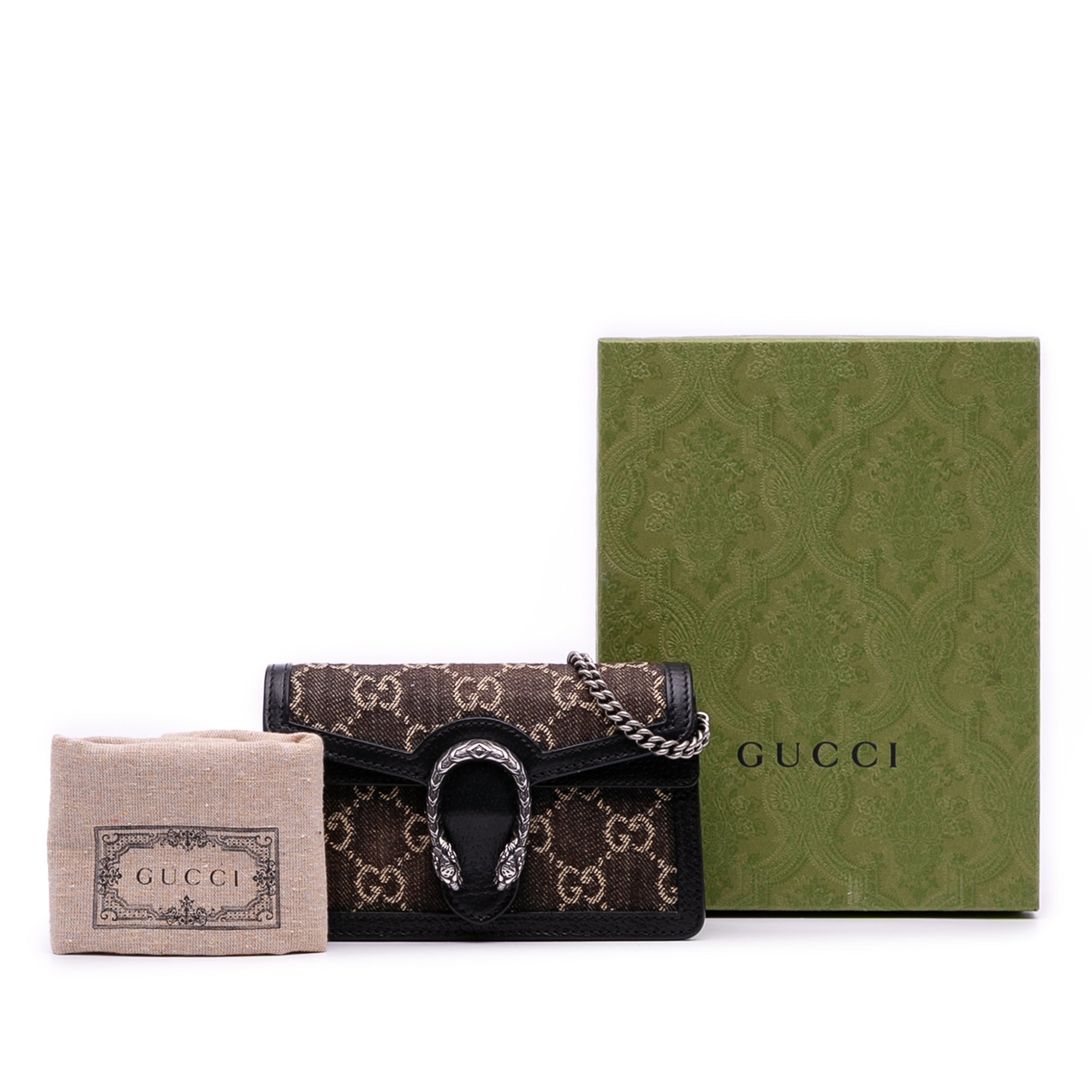 Gucci Mini GG Denim Dionysus Crossbody - The Boutique