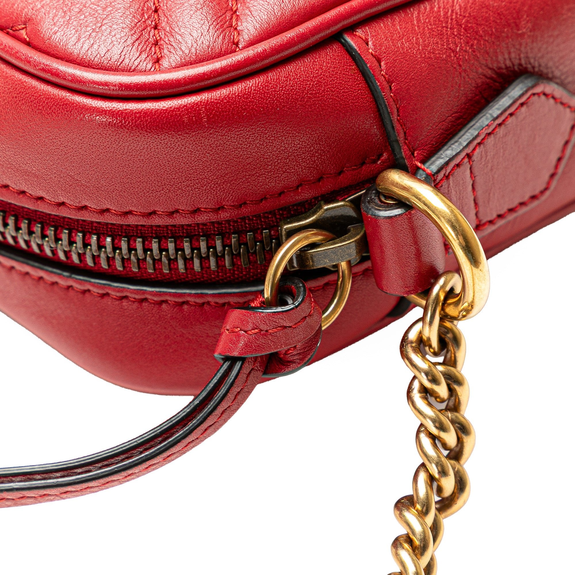 Gucci Mini GG Marmont Matelasse Leather Crossbody - The Boutique