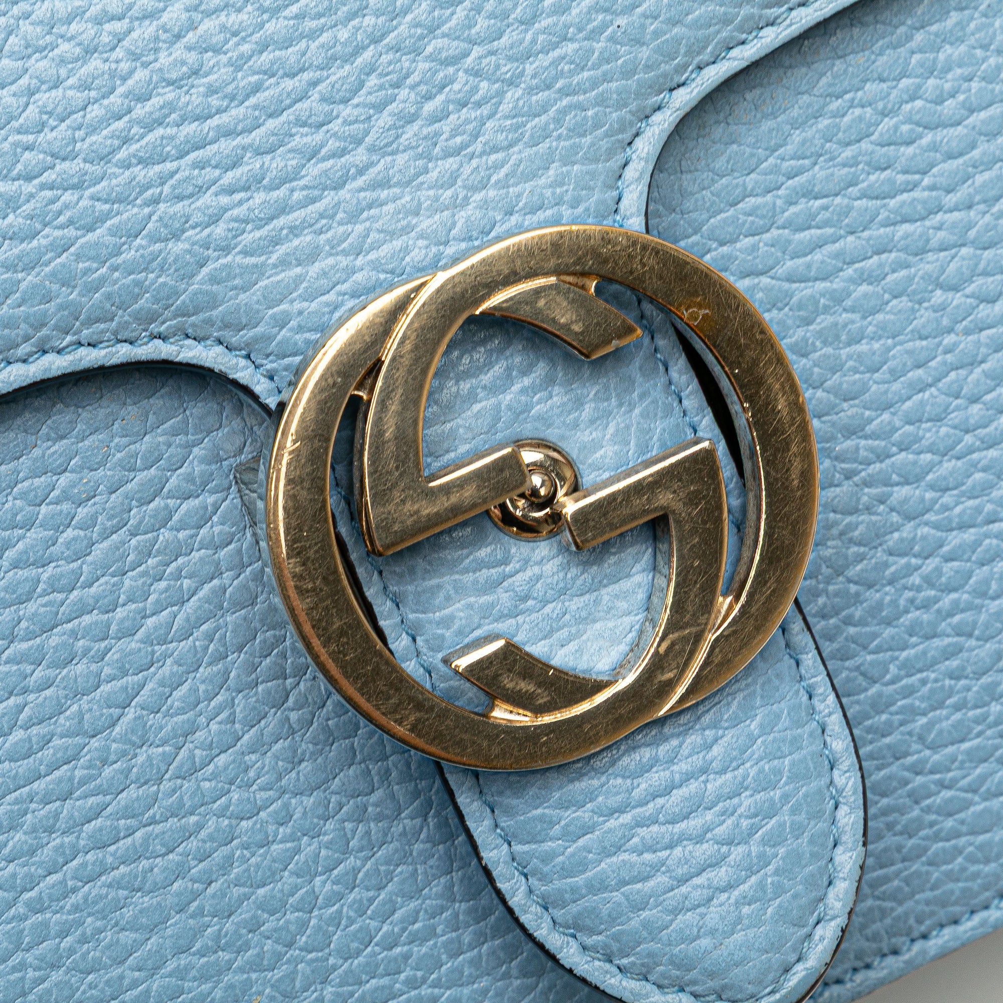 Gucci Small Dollar Calfskin Interlocking G Crossbody - The Boutique