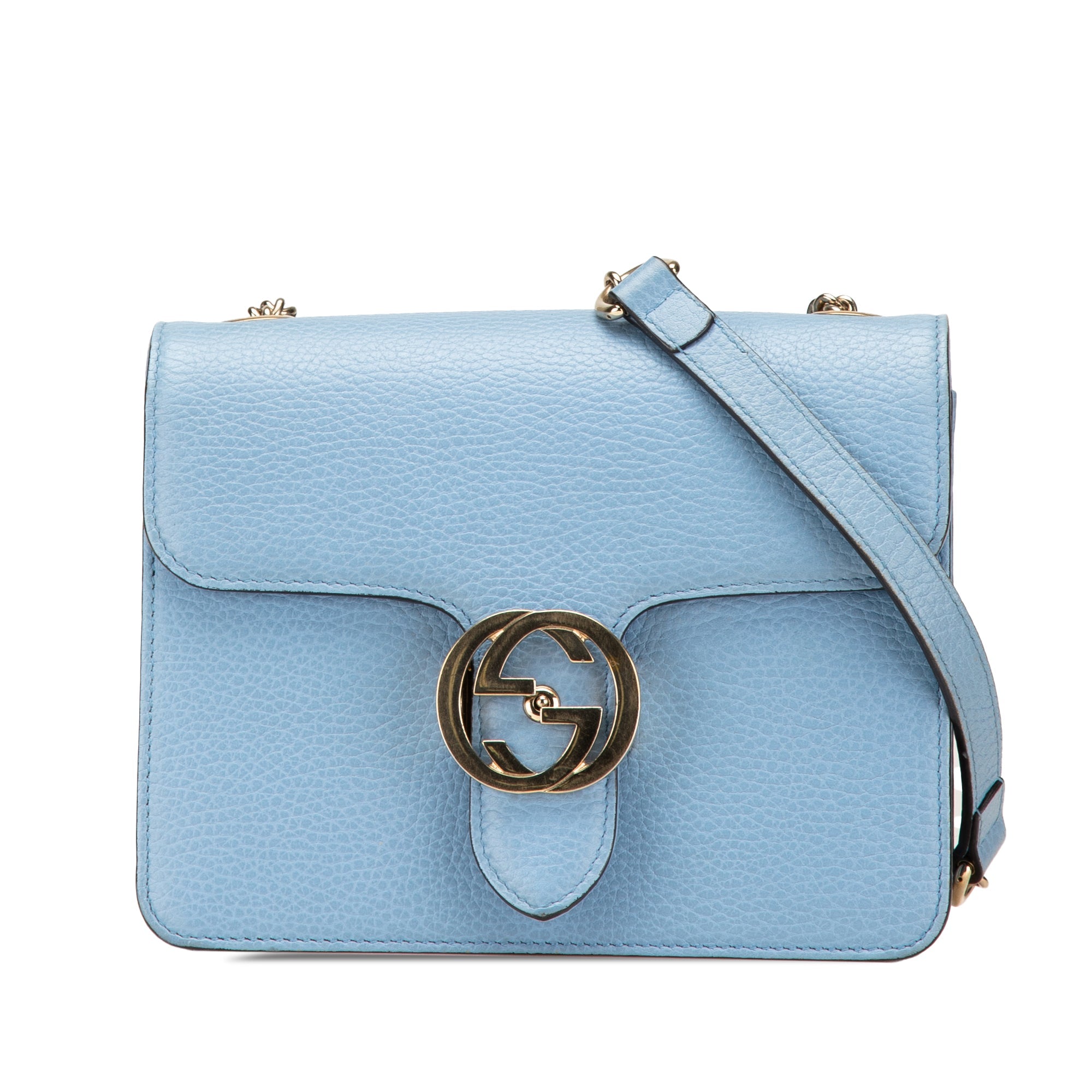 Gucci Small Dollar Calfskin Interlocking G Crossbody - The Boutique