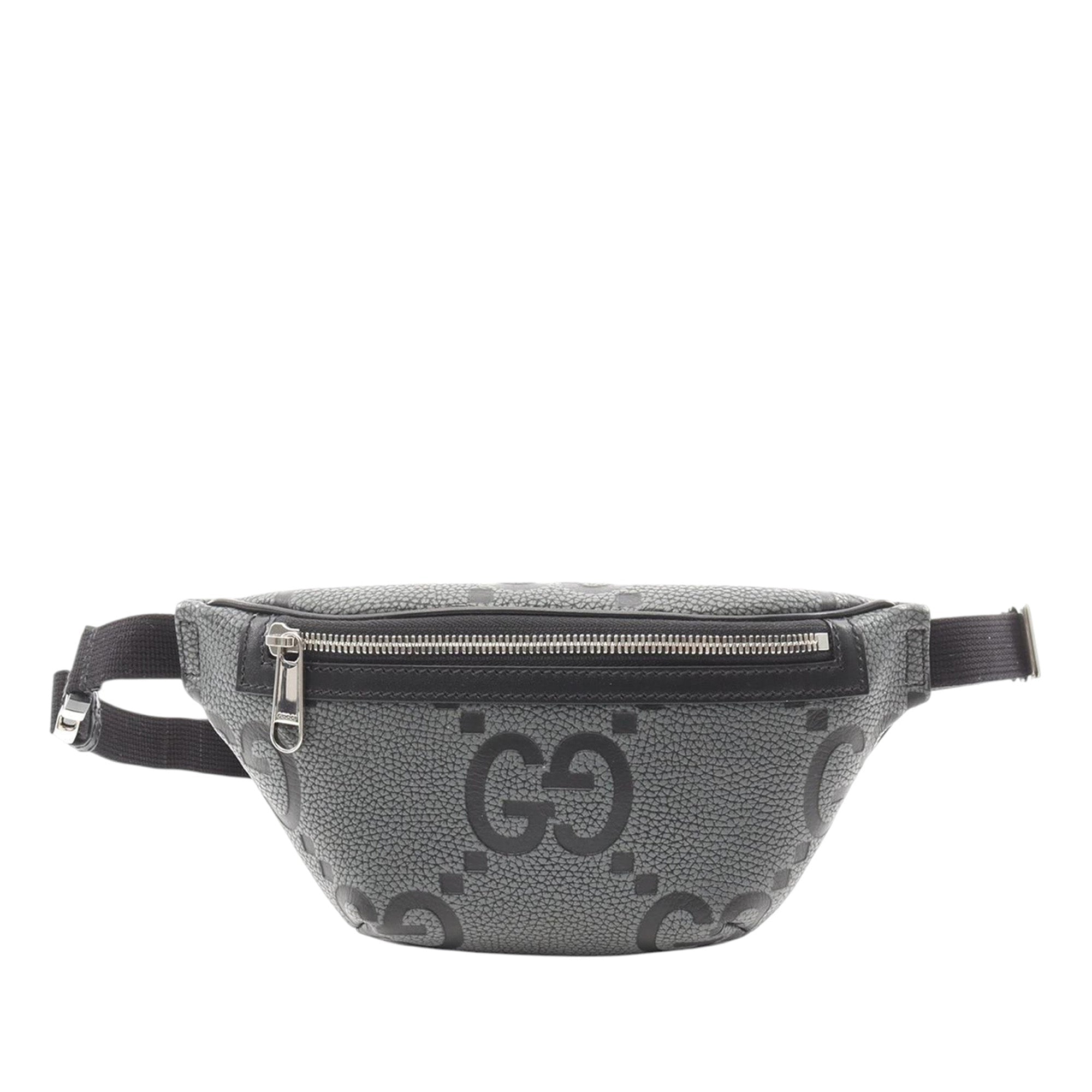 Gucci Small Leather Jumbo GG Belt Bag - The Boutique