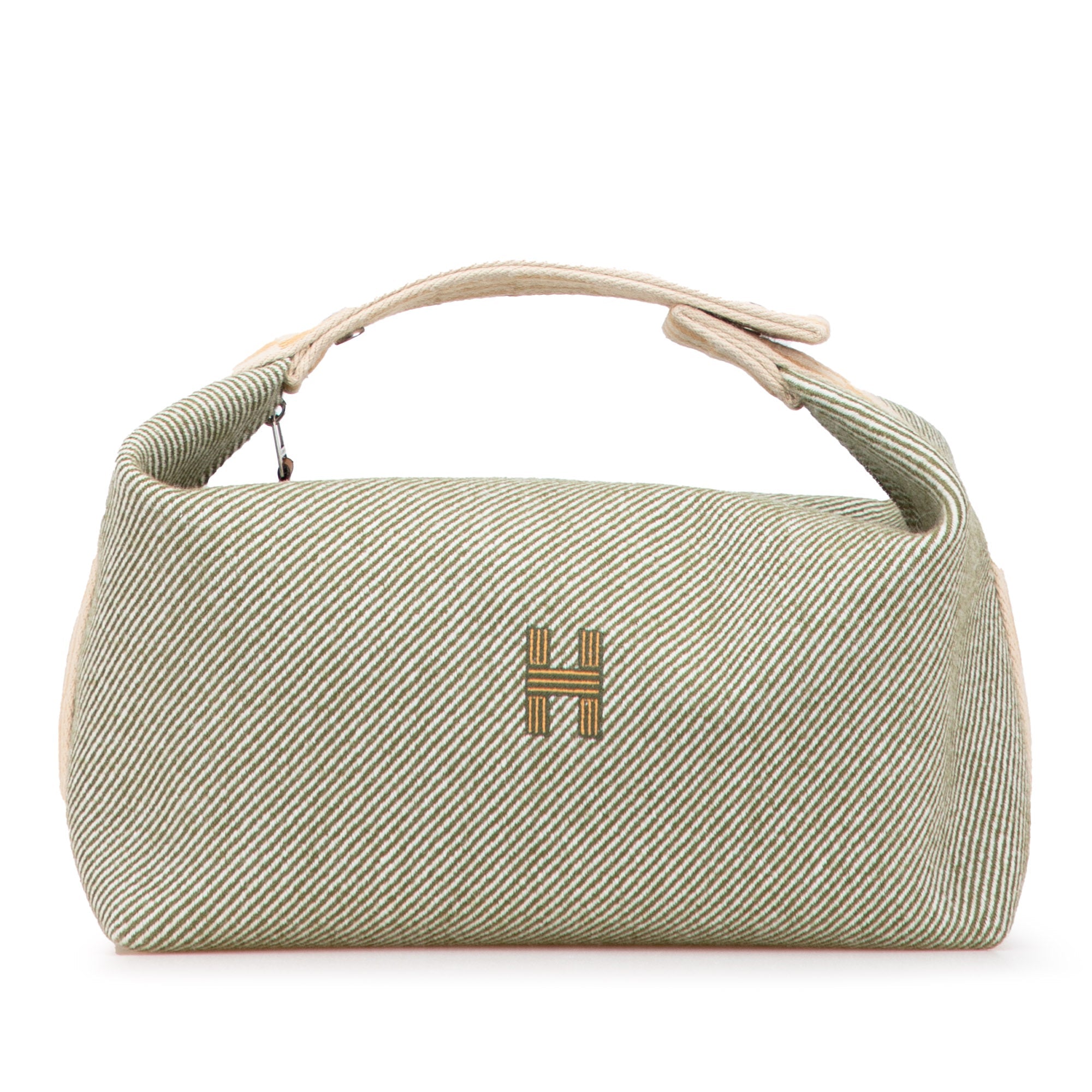 Hermès Large Wool Bride A Brac H Natte Case - The Boutique