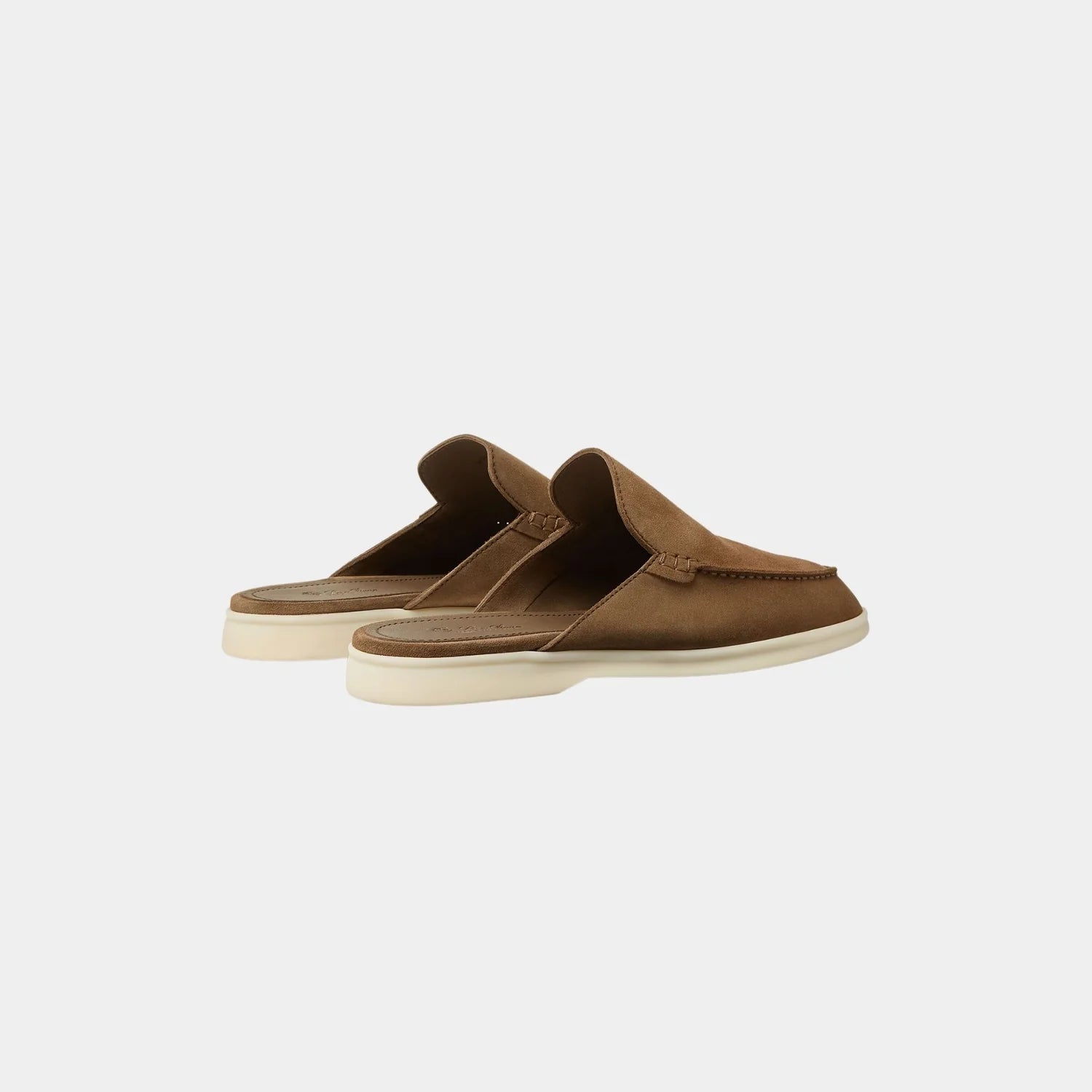 Loro Piana Babouche Walk Loafer in Suede Calfskin Classic Beige colour